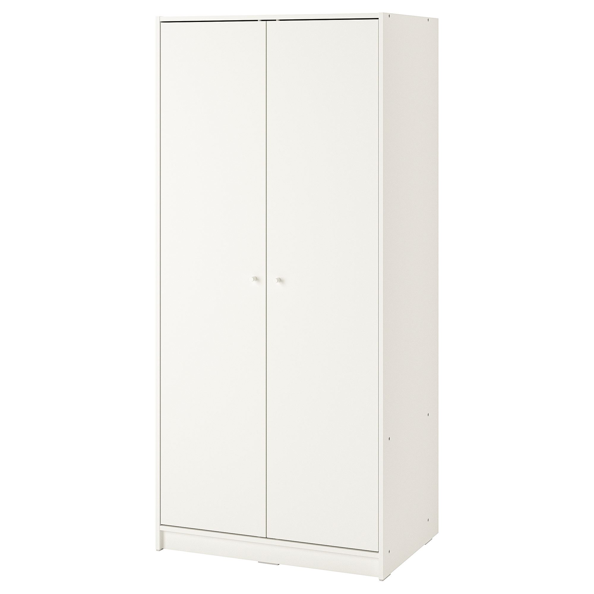 KLEPPSTAD white 79x176 cm wardrobe - 80437234 | IKEA