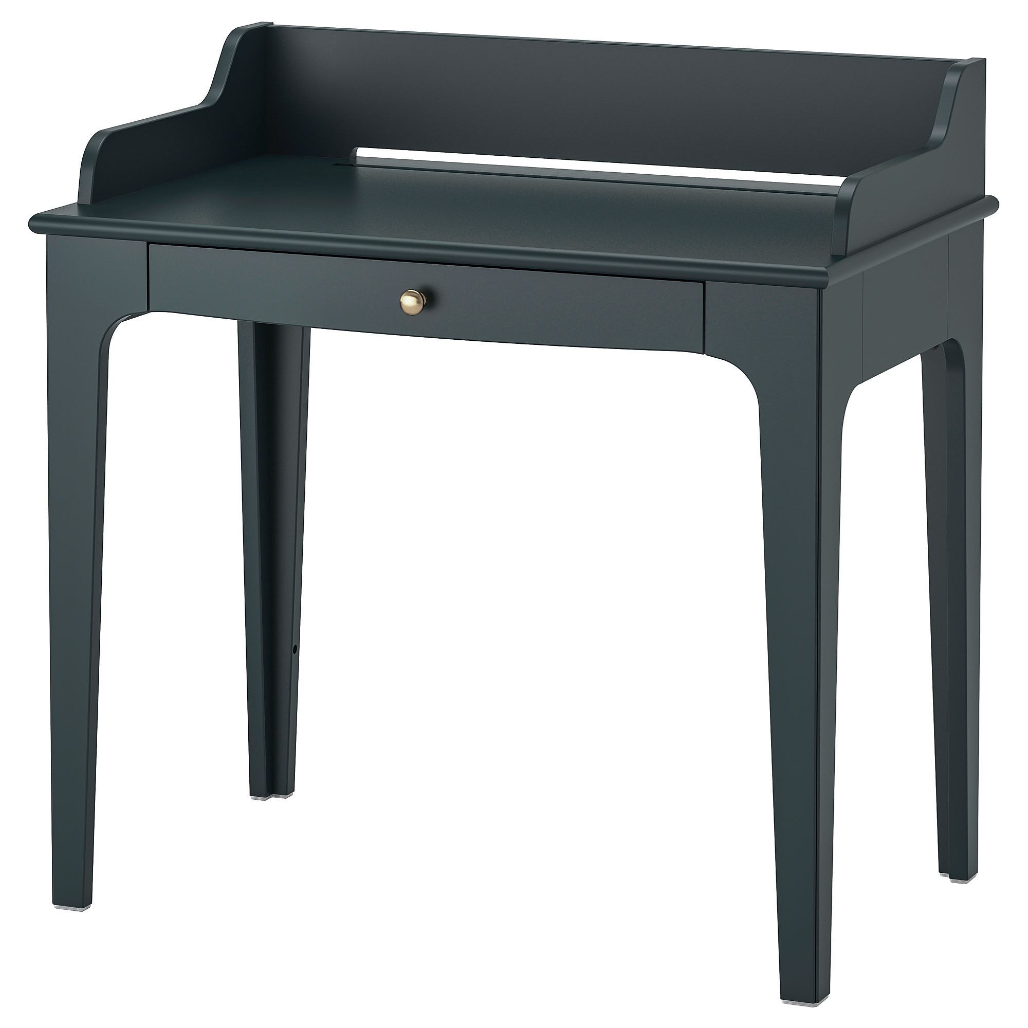 LOMMARP koyu mavi-yeşil 90x54 cm çalışma masası - 20442827 | IKEA