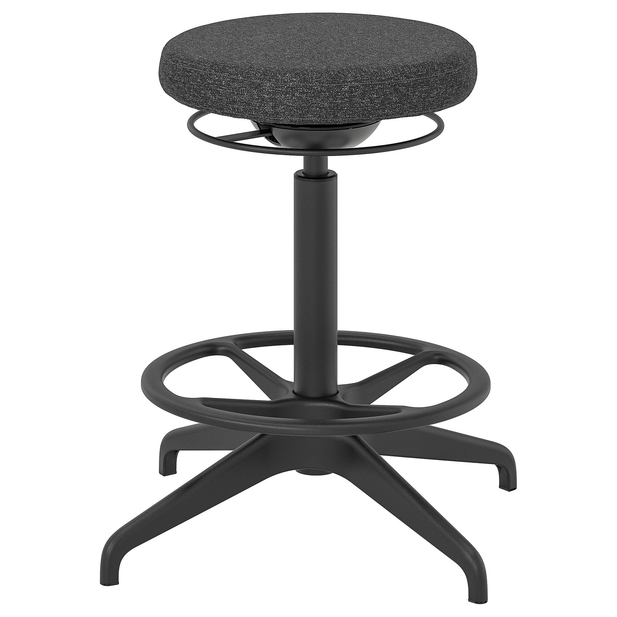 LIDKULLEN gunnared dark grey stool - 30445774 | IKEA