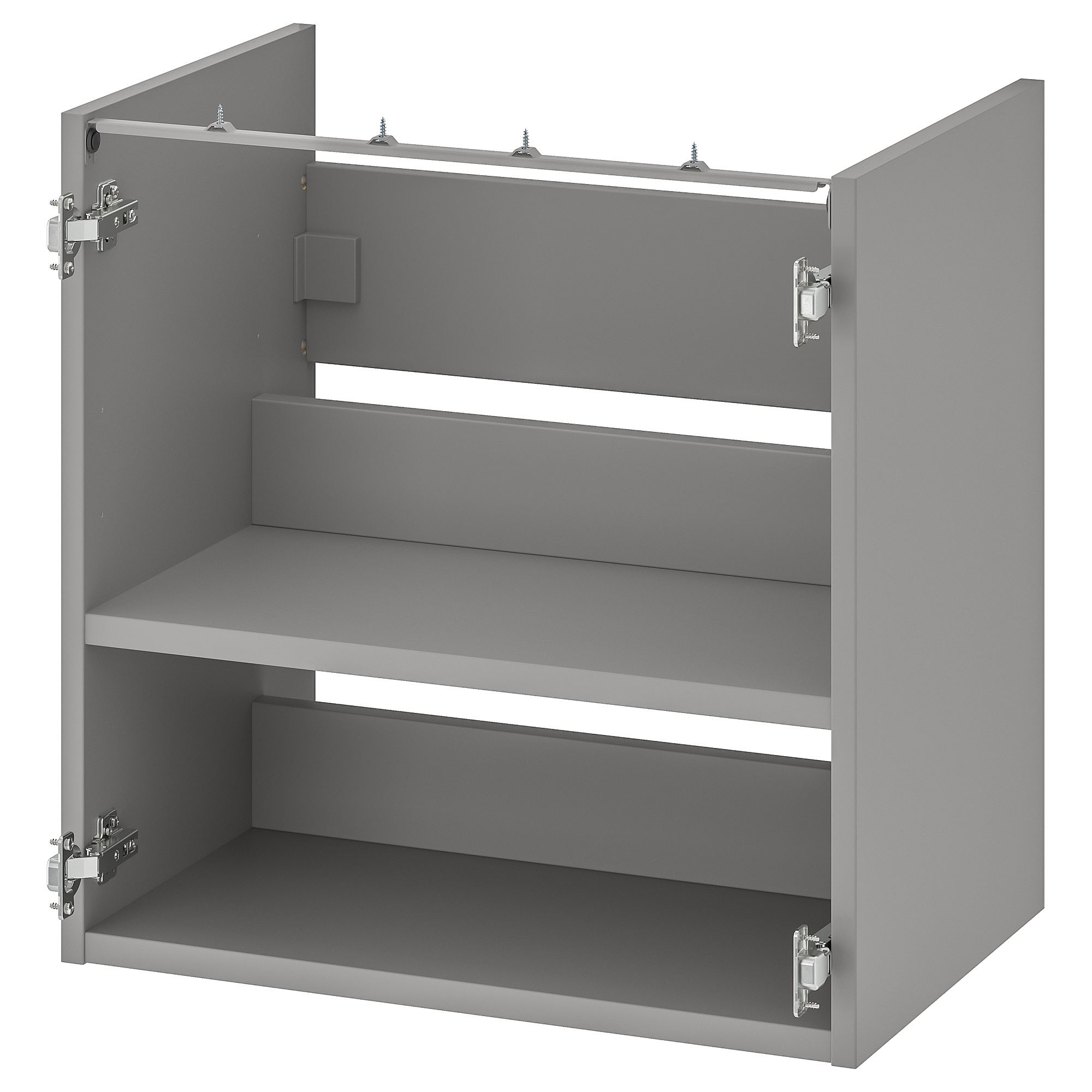 ENHET gri 60x40x60 cm lavabo alt dolabı iskeleti - 90440472 | IKEA