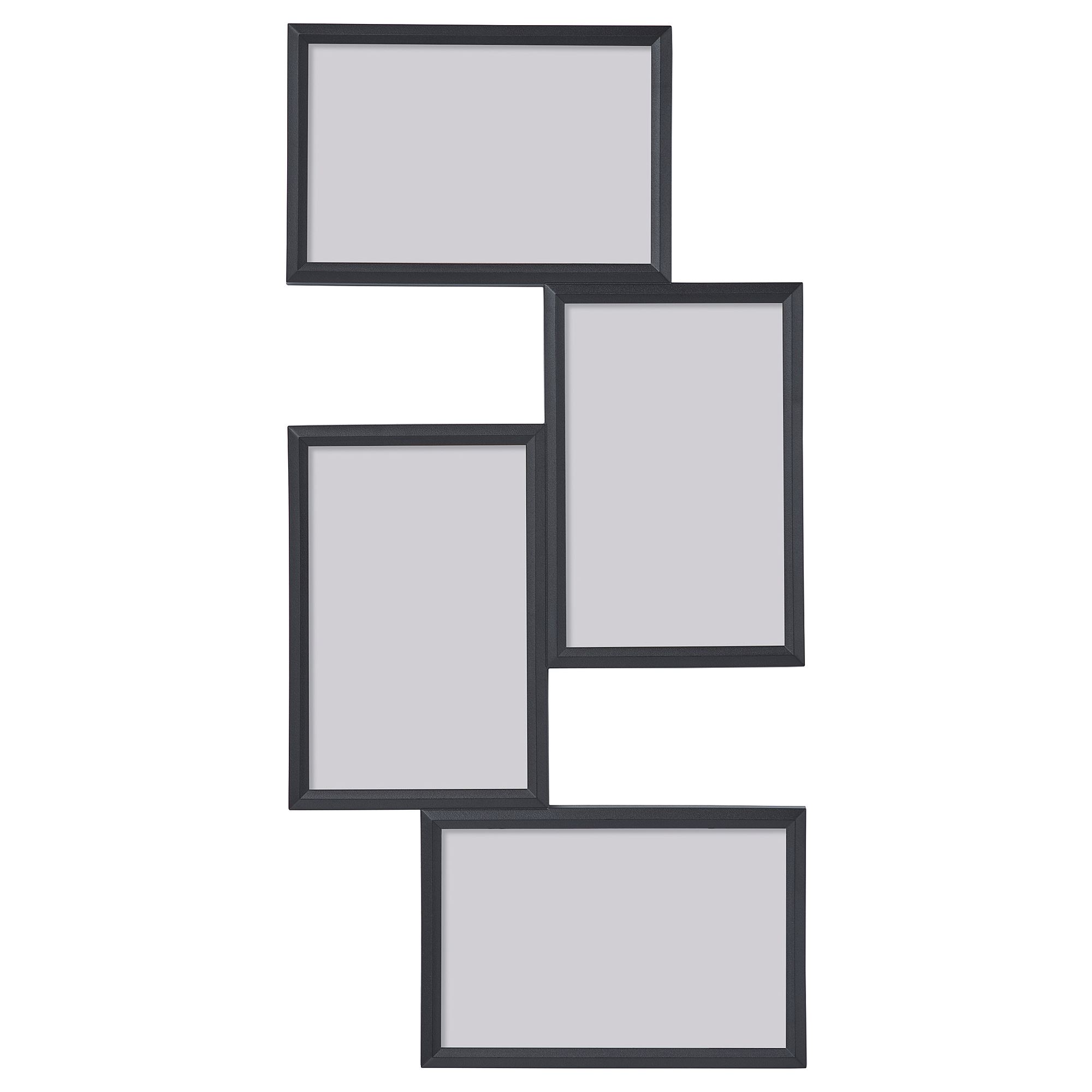 YLLEVAD black 10,3x15,3 cm collage frame - 50429768 | IKEA