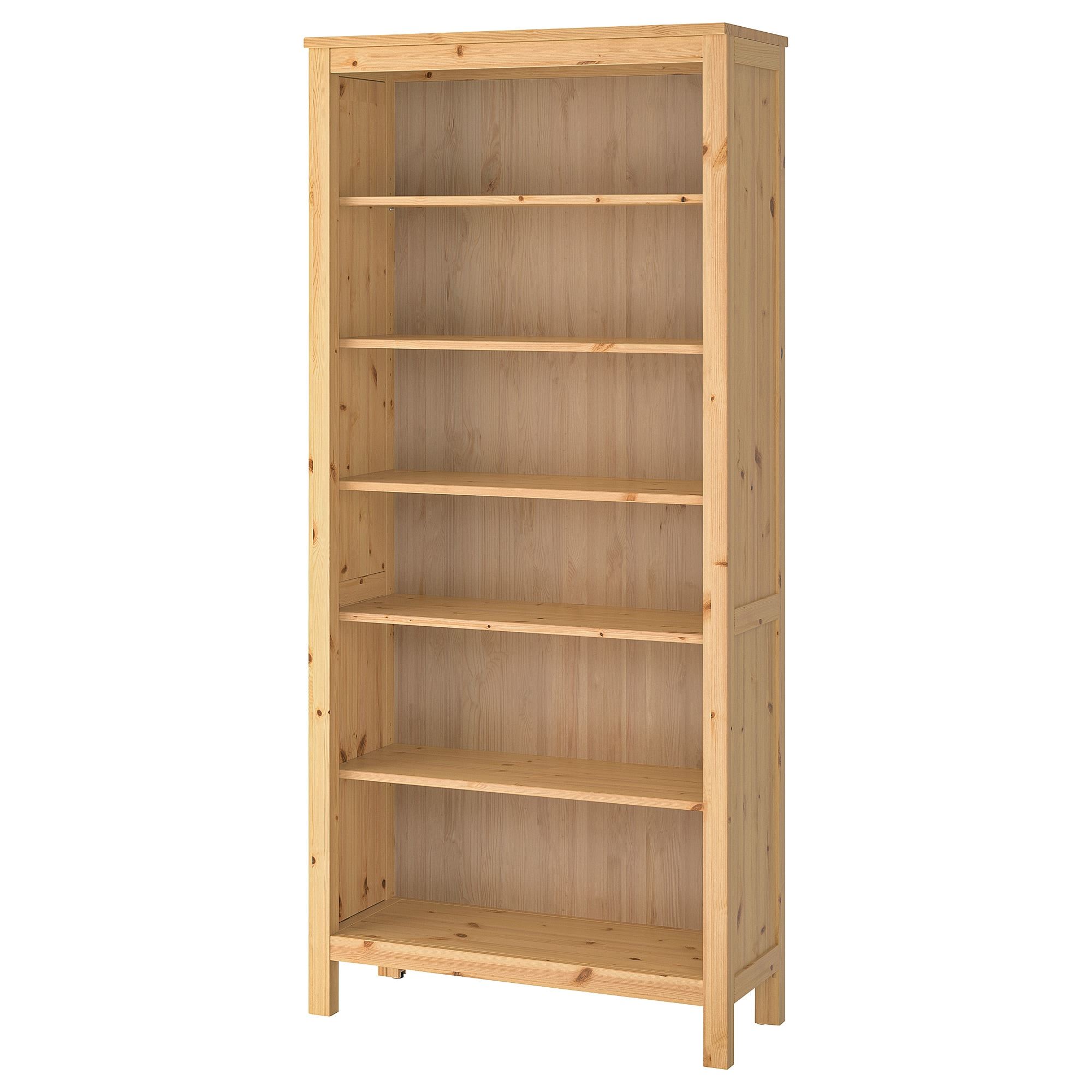 HEMNES light brown 90x197 cm bookcase - 10371712 | IKEA