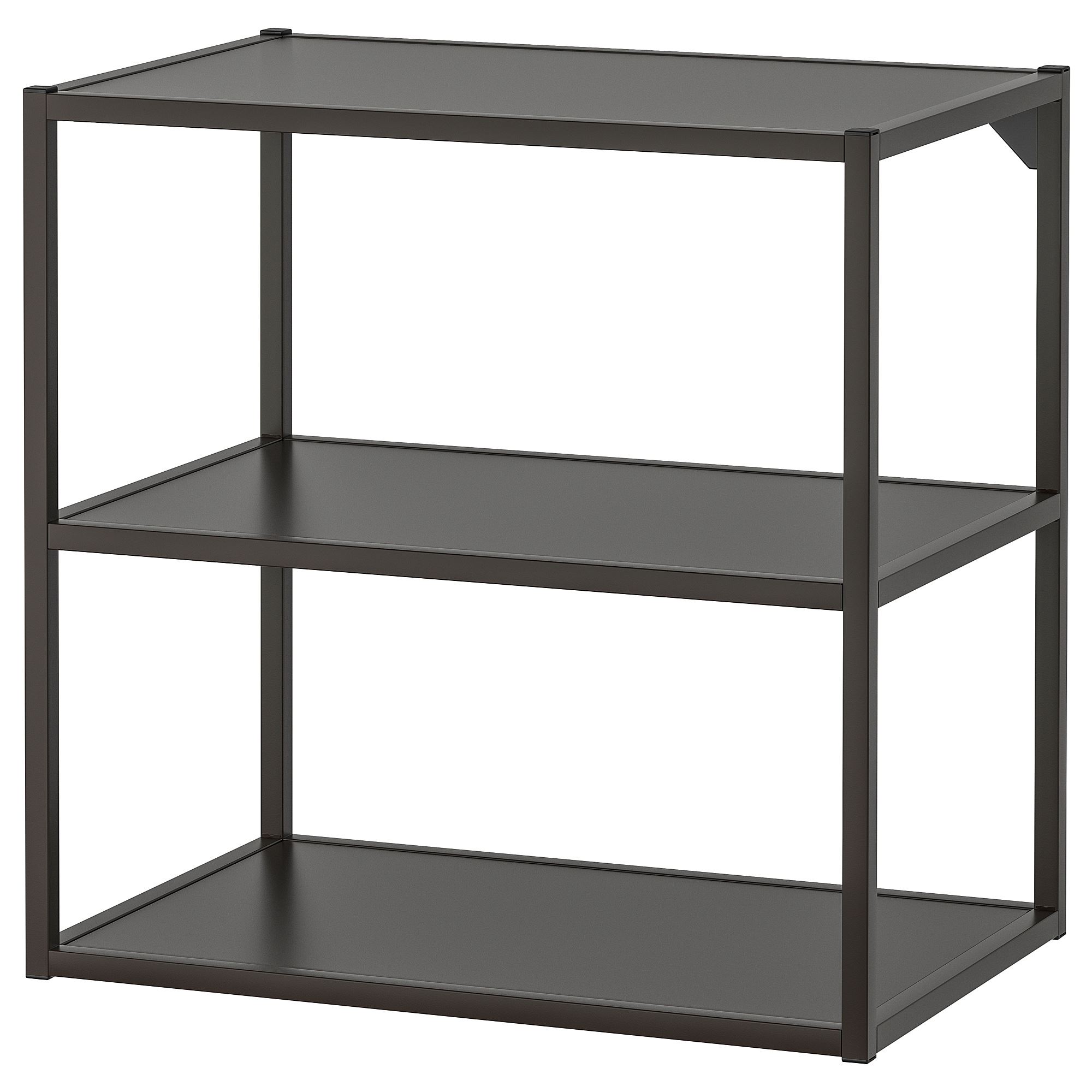 ENHET anthracite 60x40x60 cm open shelving unit - 60448974 | IKEA
