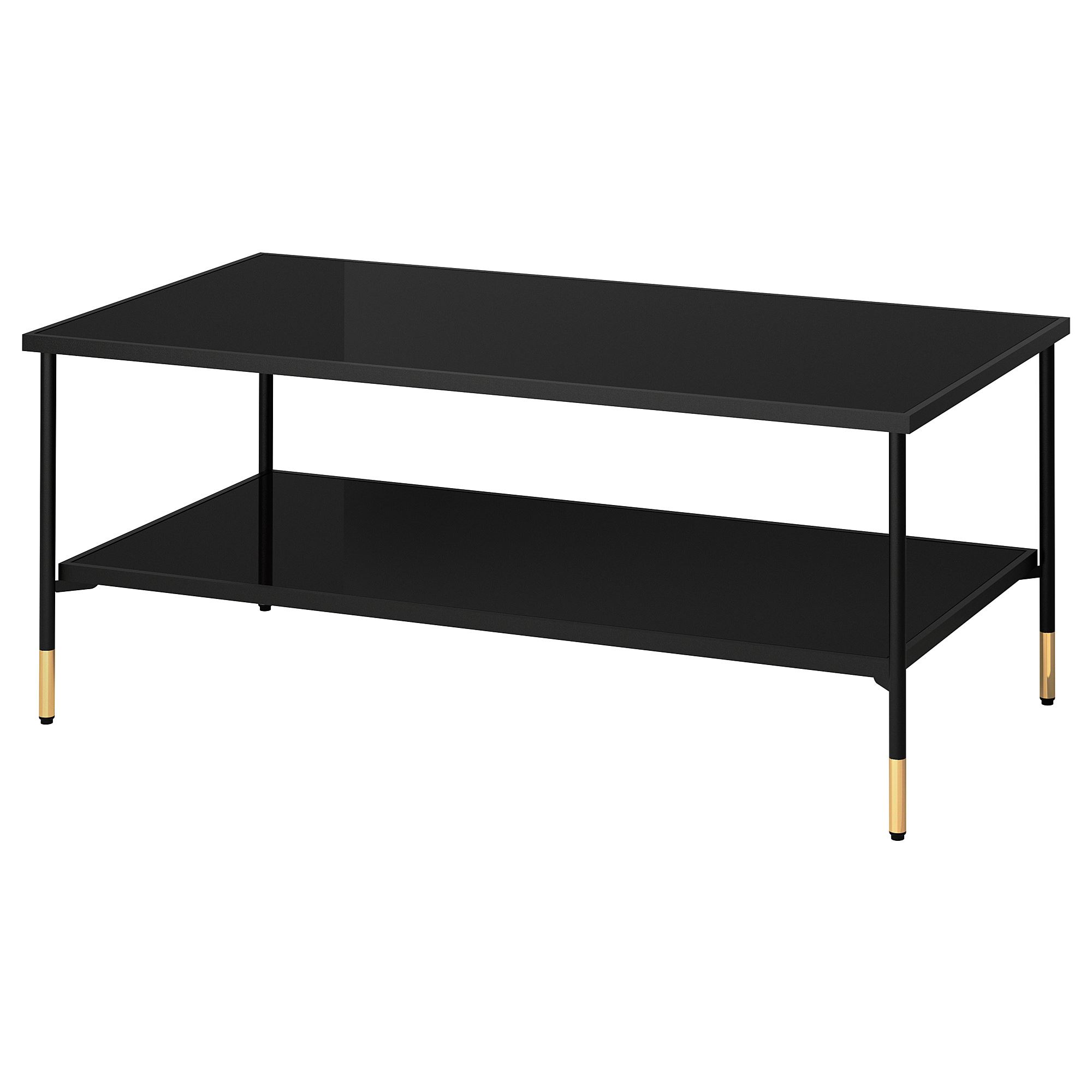 完成品★IKEA ÄSPERÖD エスペロード コーヒーテーブル ガラステーブル IKEA ASPERÖD エスペロード コーヒーテーブル 黒 ASPERÖD black 115x58
