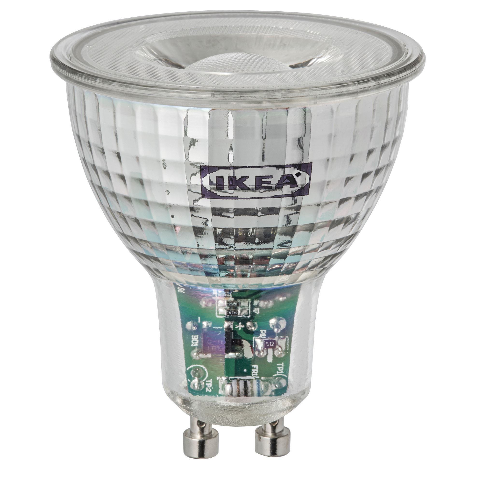 TRADFRI I k rengi S cak beyaz 2700 Kelvin 400 lm LED ampul GU10 60420041 IKEA