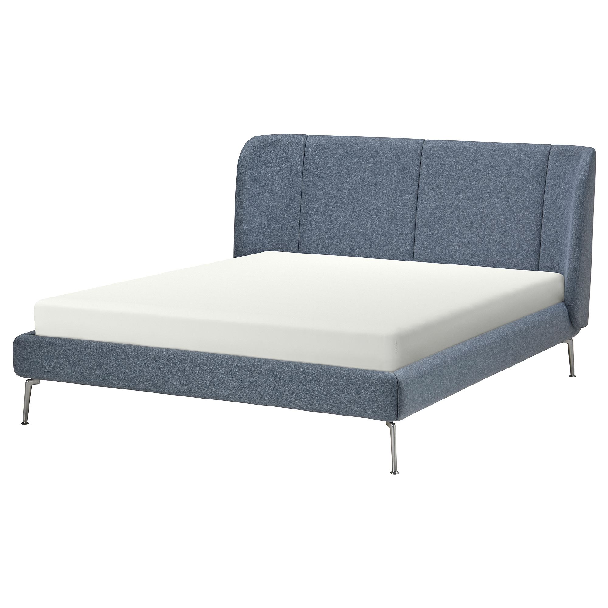 TUFJORD mavi 160x200 cm çift kişilik karyola - 70446408 | IKEA
