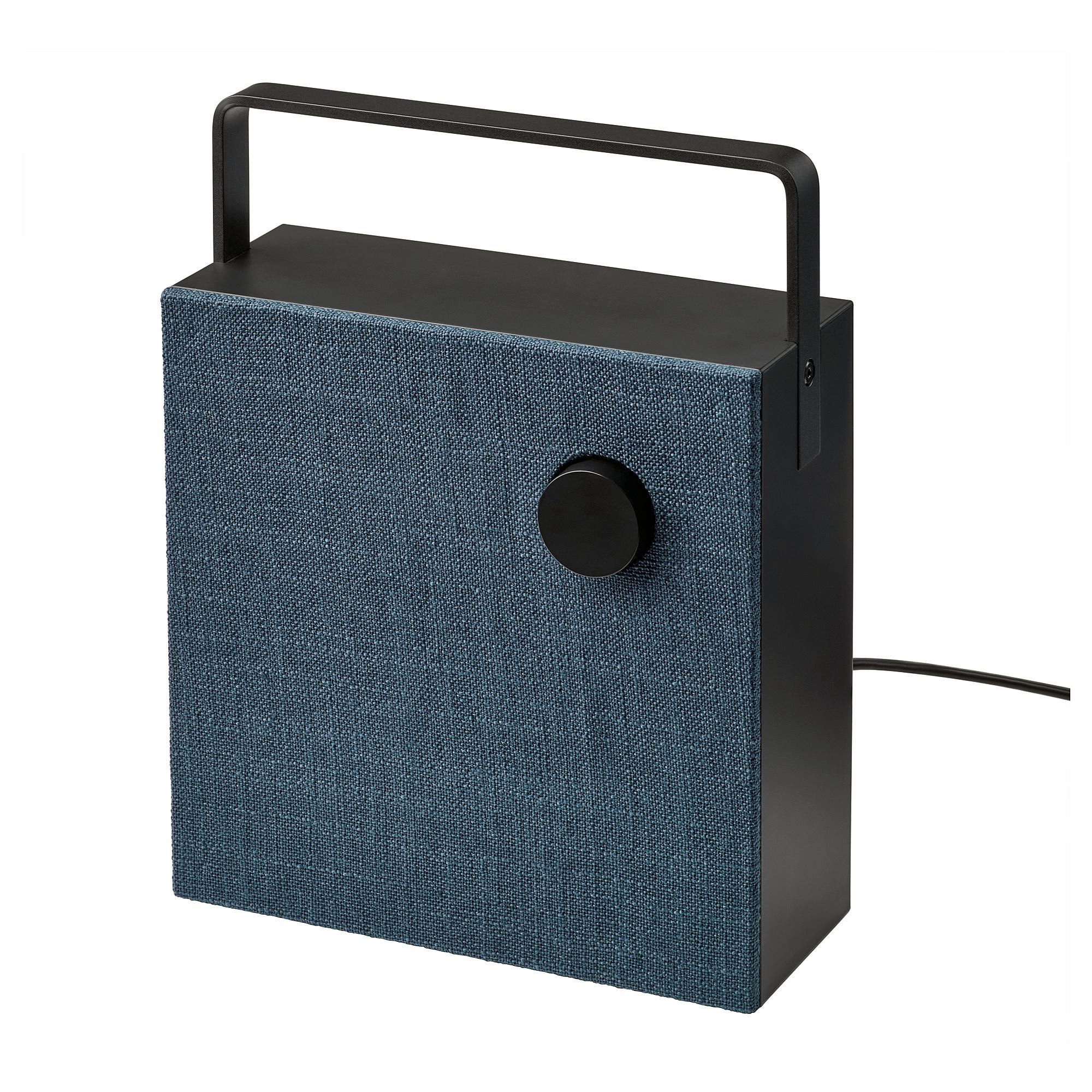 ENEBY black/blue 20x20 cm bluetooth speaker - 40457498 | IKEA