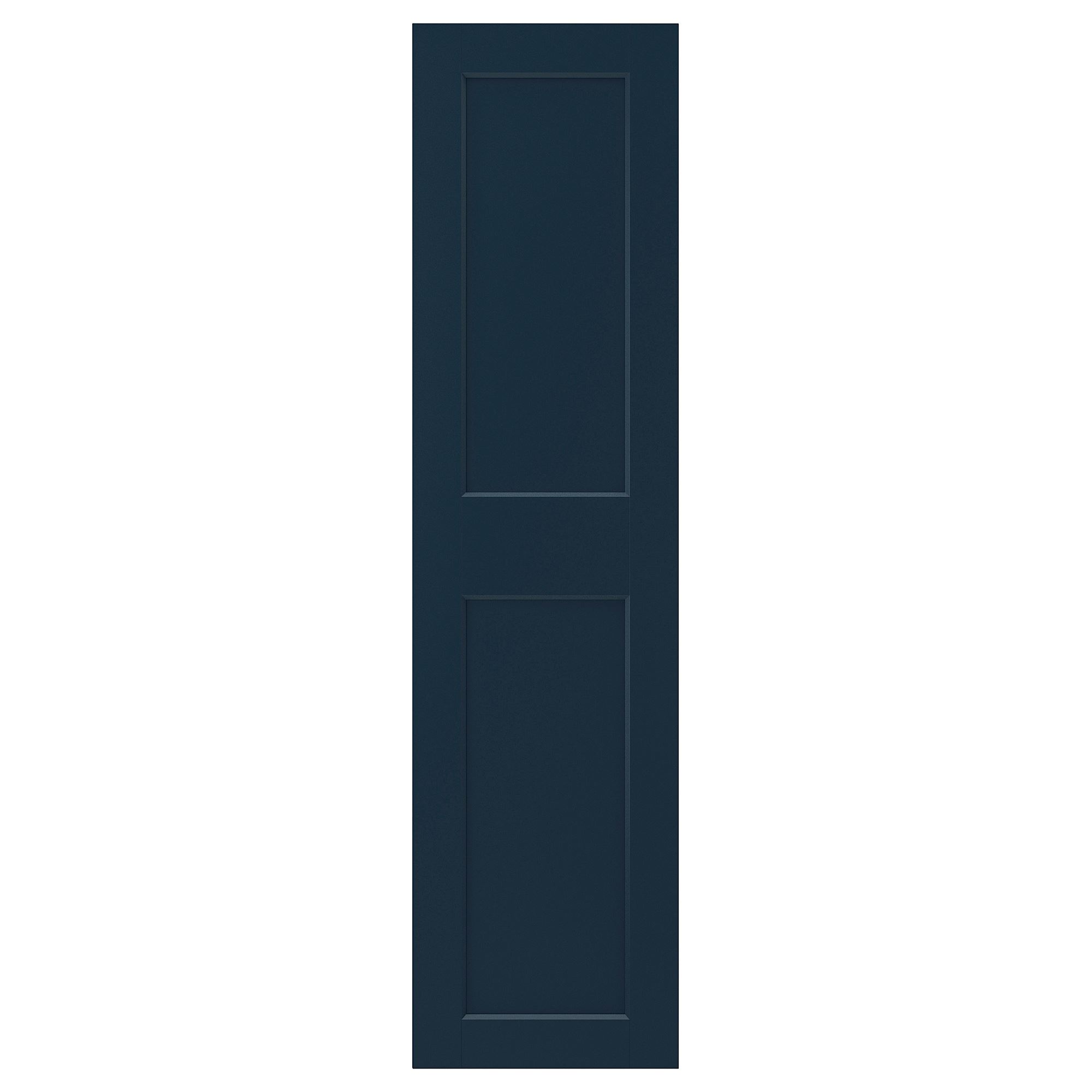 GRIMO dark blue 50x195 cm wardrobe door - 50480648 | IKEA