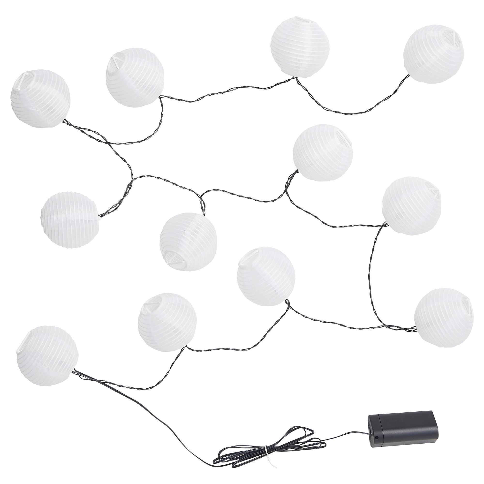 SOLVINDEN beyaz 3.6 m aydınlatma zinciri - 00593148 | IKEA