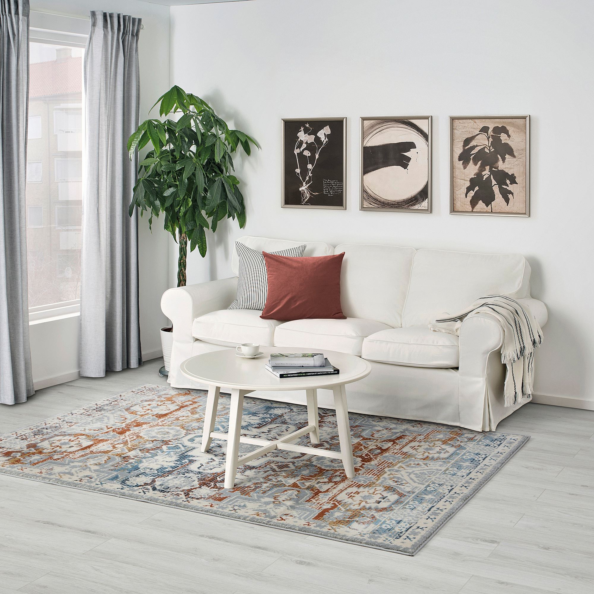 Randböl Rug RANDBÖL multicolour 160x235 cm large rug - 70497087 | IKEA