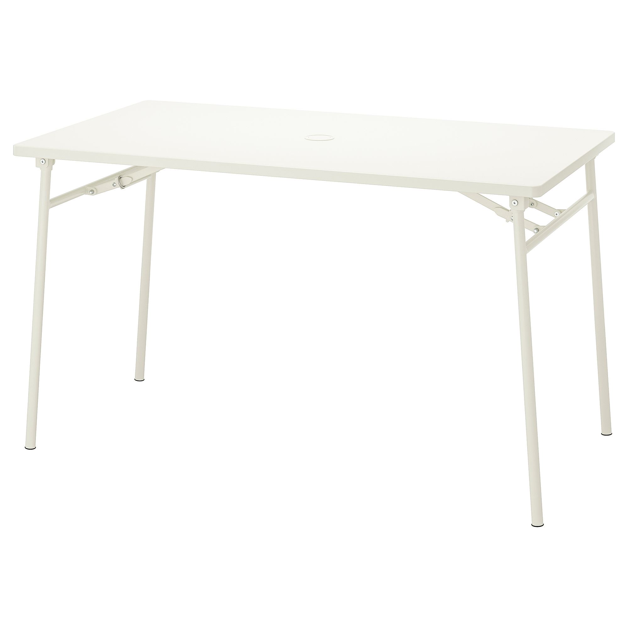 【Tetra Fold Table | ハンドメイド#154】 TORPARÖ white 130x74 cm foldable table - 70420757 | IKEA