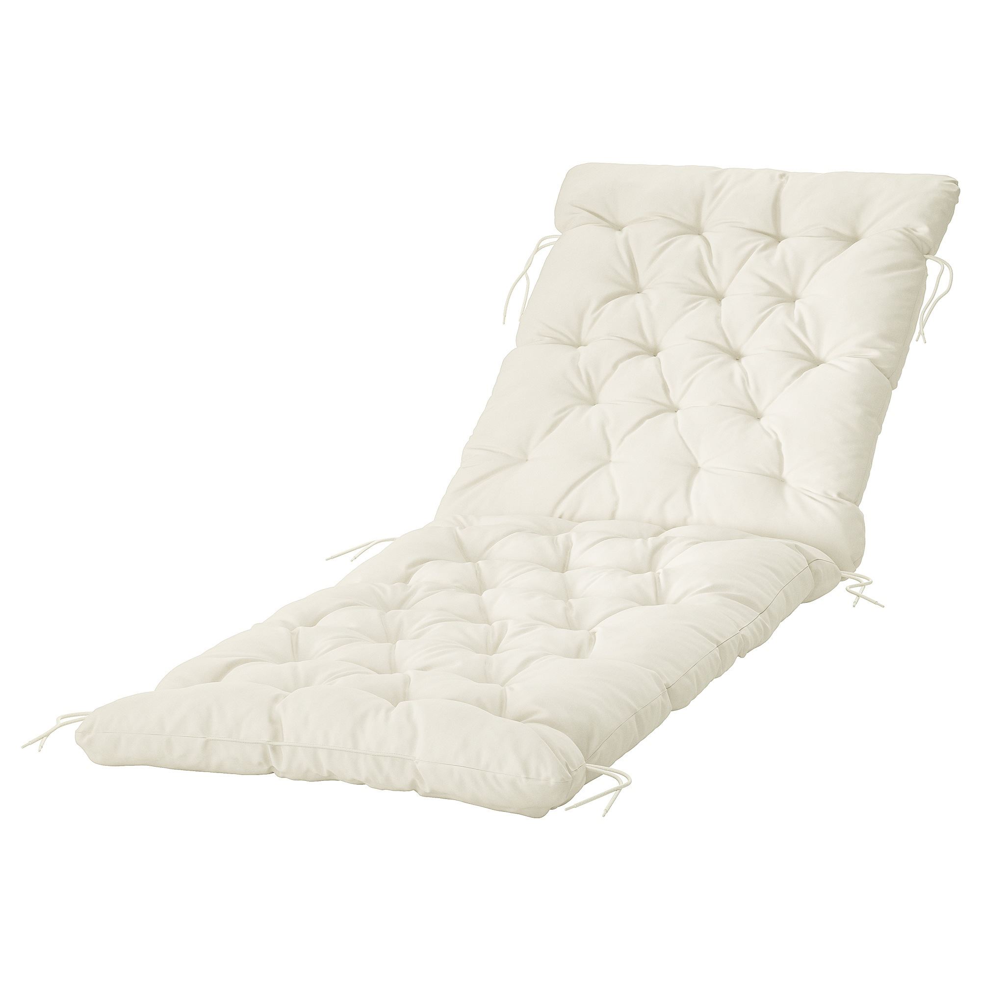 KUDDARNA beige 190x60 cm sun lounger pad - 70480831 | IKEA