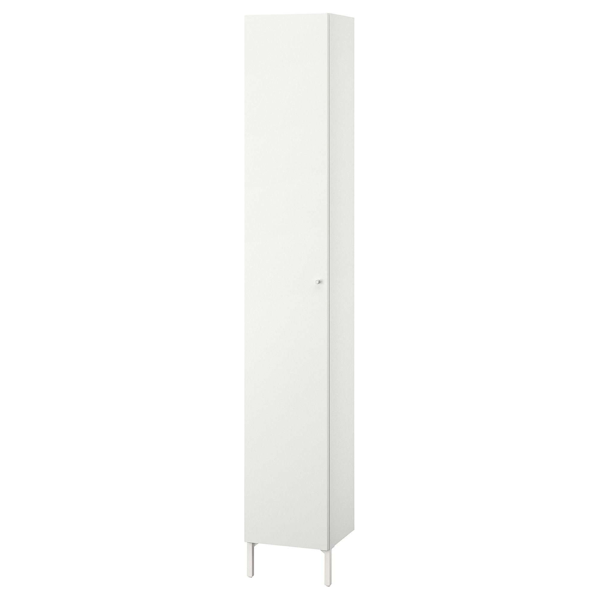 NYSJÖN ホワイト キャビネット 30x190 cm NYSJÖN white 30x190 cm bahtroom high cabinet - 20470815 | IKEA