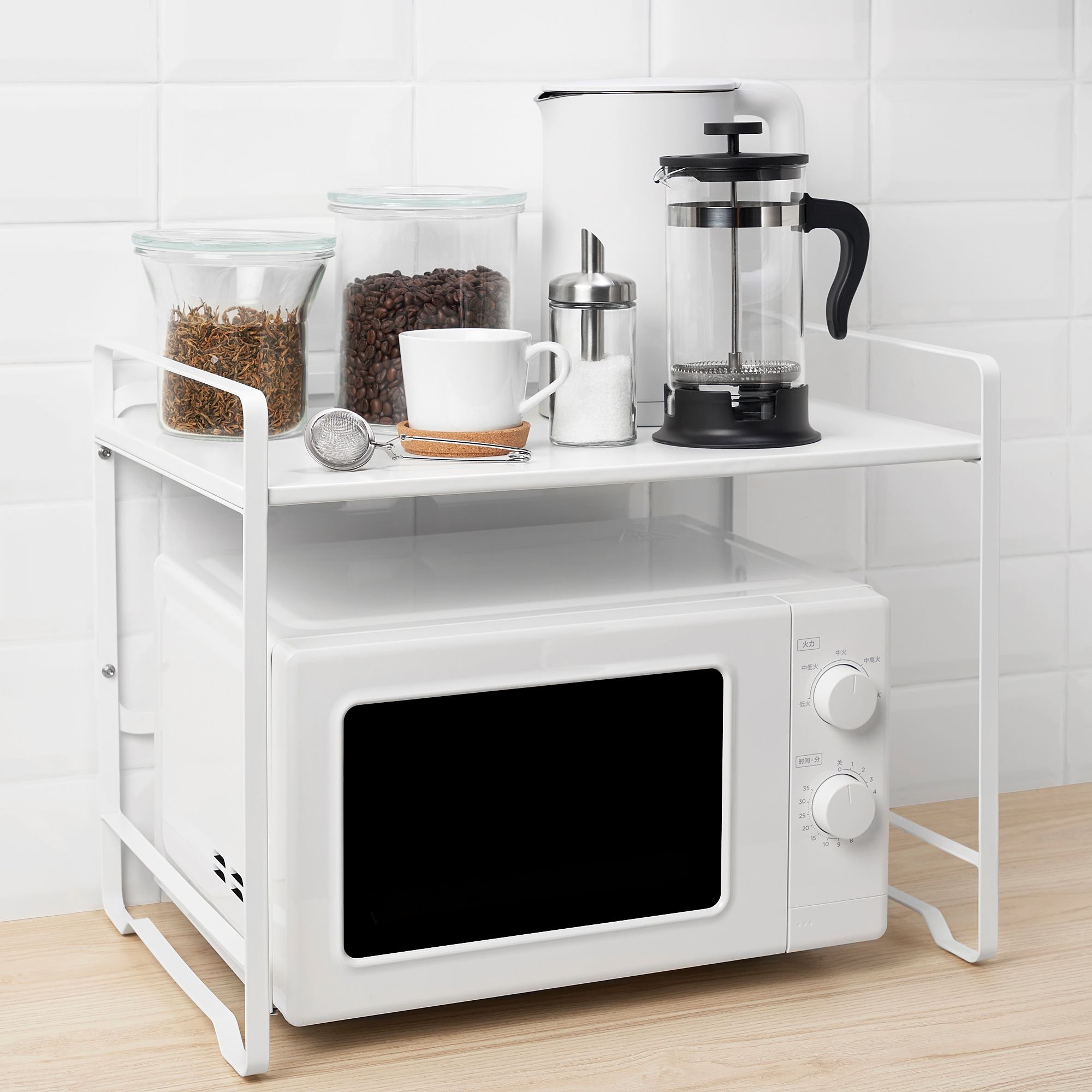 AVSTEG white 54x36 cm counter top organizer - 10531678 | IKEA