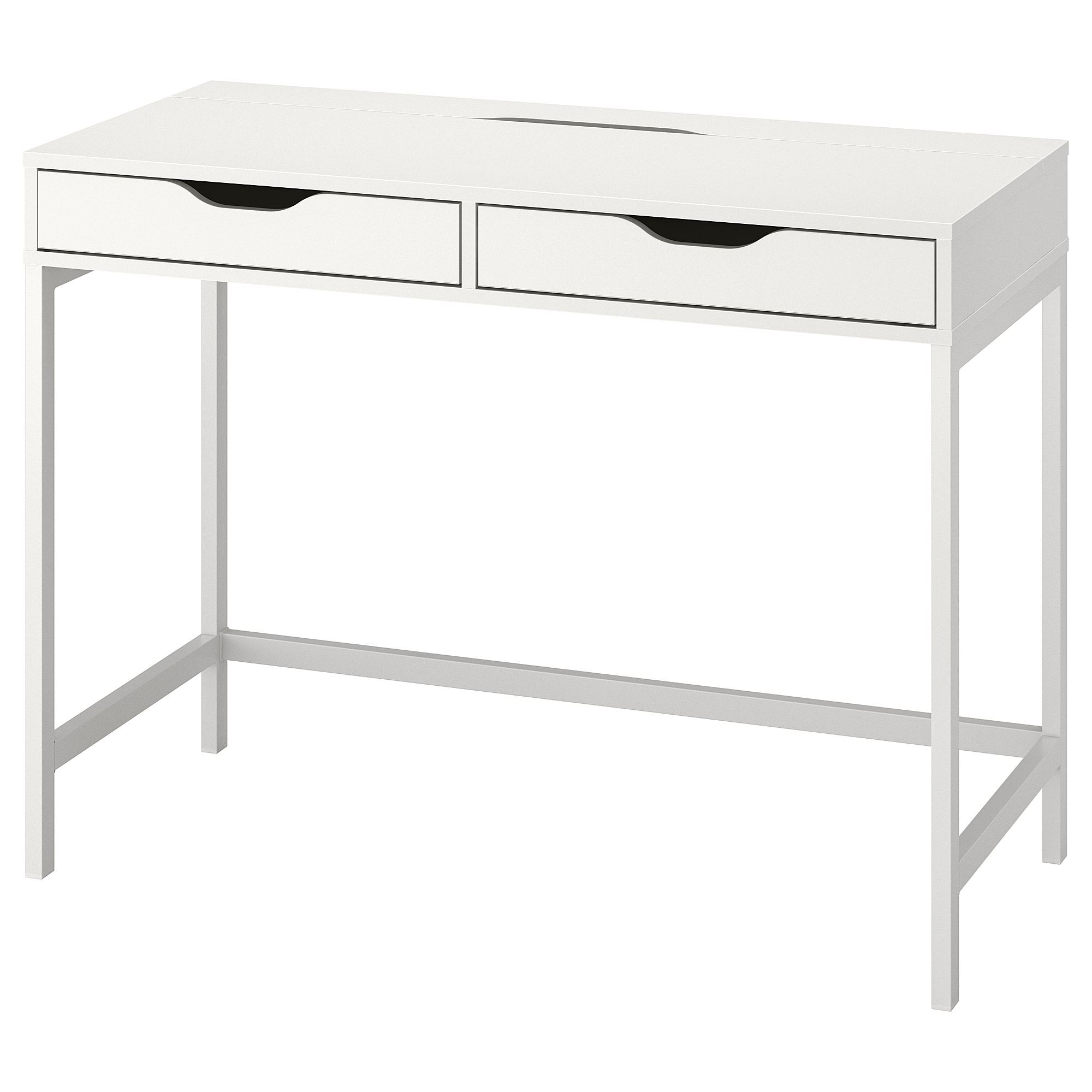 ALEX white 100x48 cm desk - 10473555 | IKEA