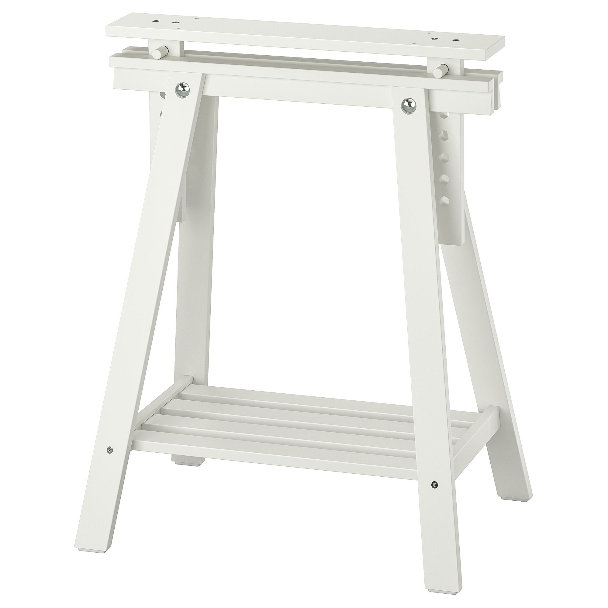 MITTBACK white 58x70/93 cm desk leg - 70470993 | IKEA
