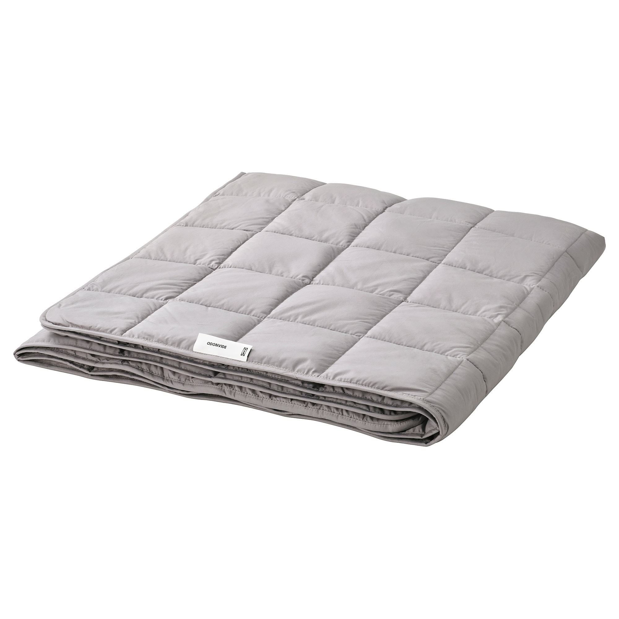 ODONVIDE dark grey 150x200 cm 8 kg weighted blanket - 10505085 | IKEA