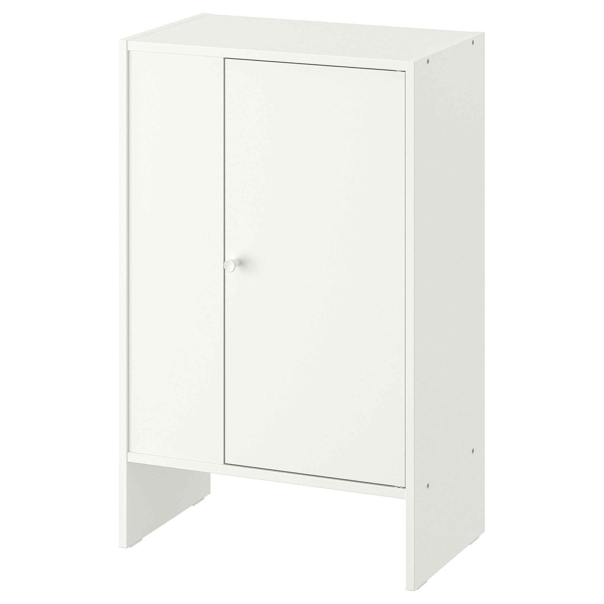 BAGGEBO white 50x30x80 cm cabinet with doors - 60481204 | IKEA