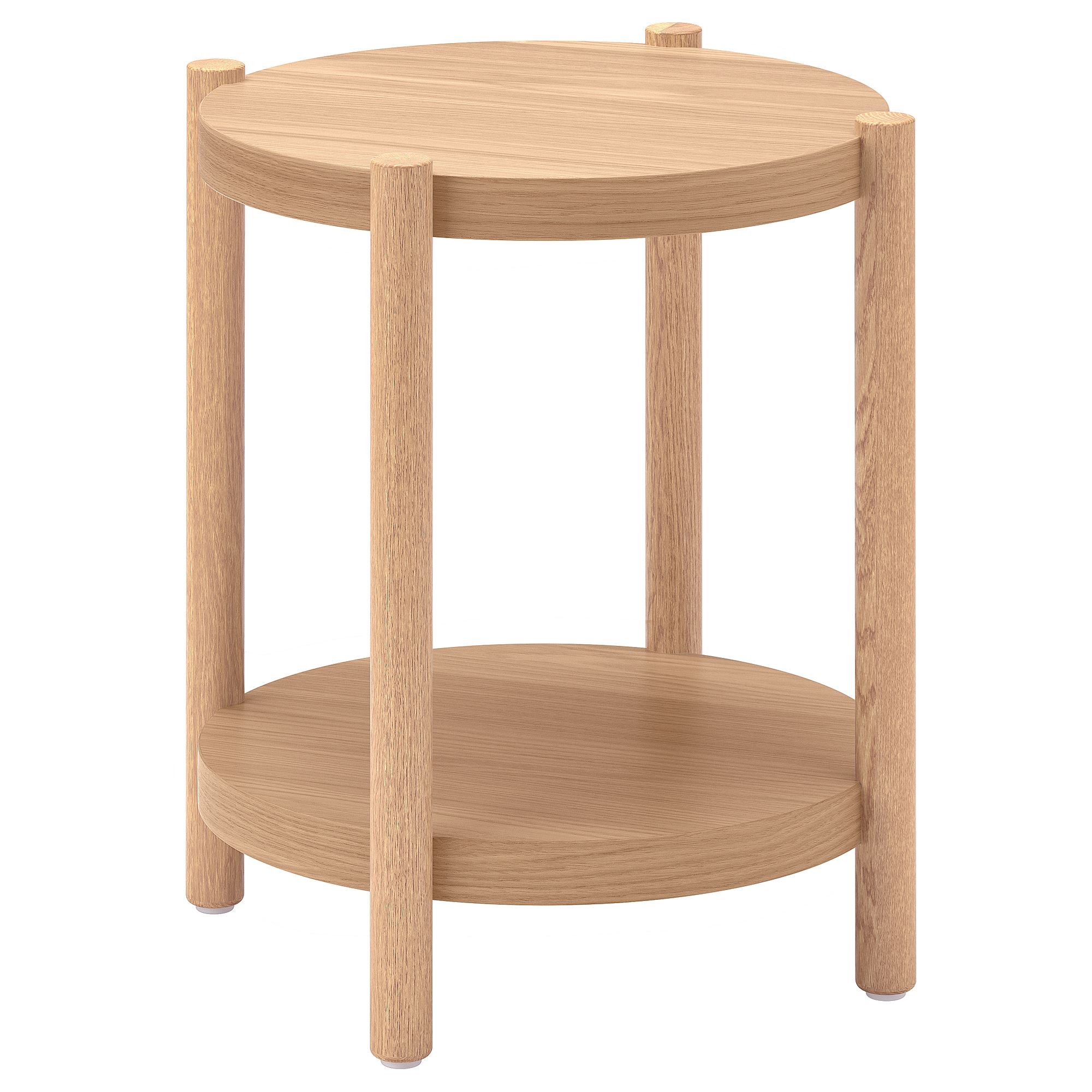 LISTERBY oak veneer 50 cm side table - 30515314 | IKEA