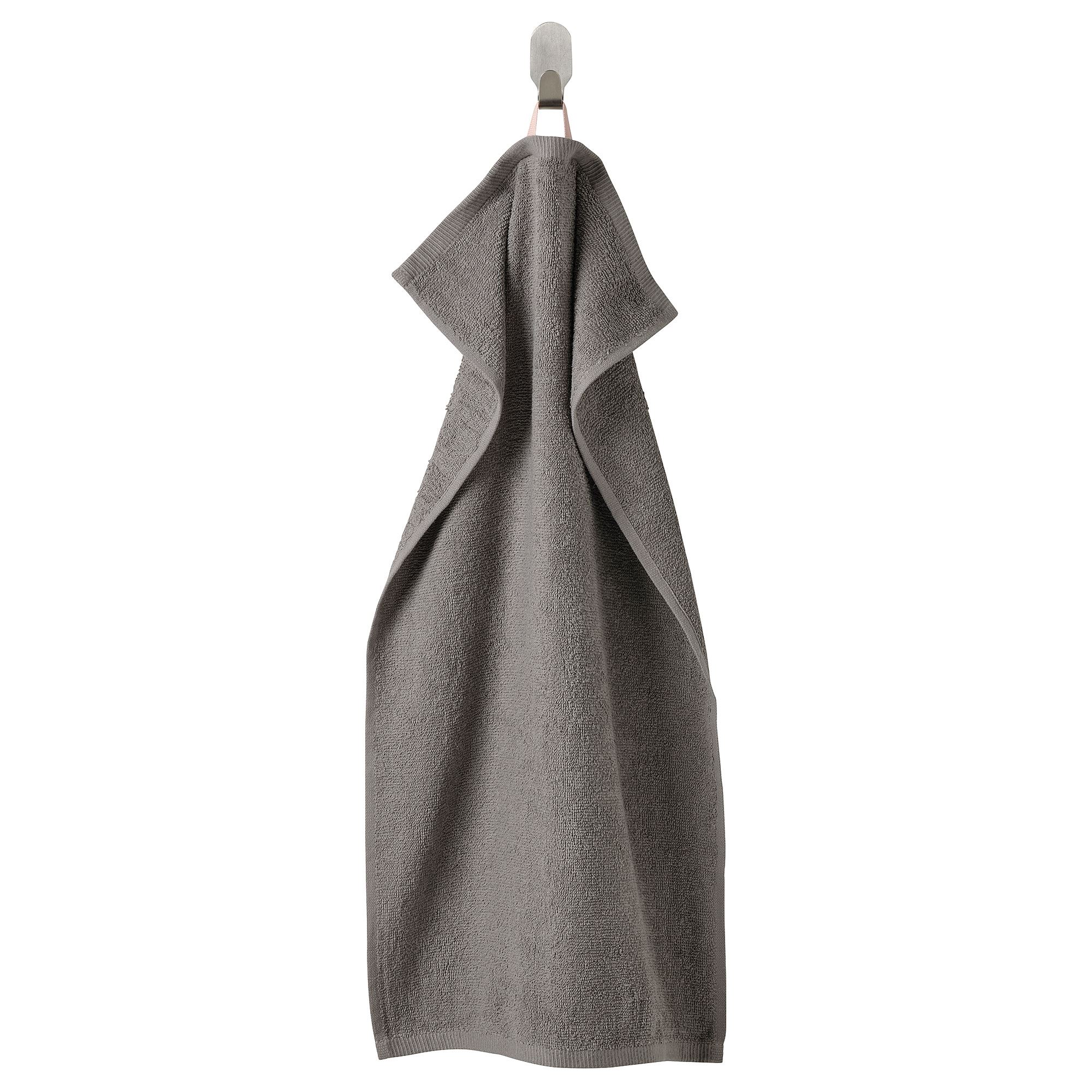 DIMFORSEN grey 40x70 cm face towel - 10512873 | IKEA