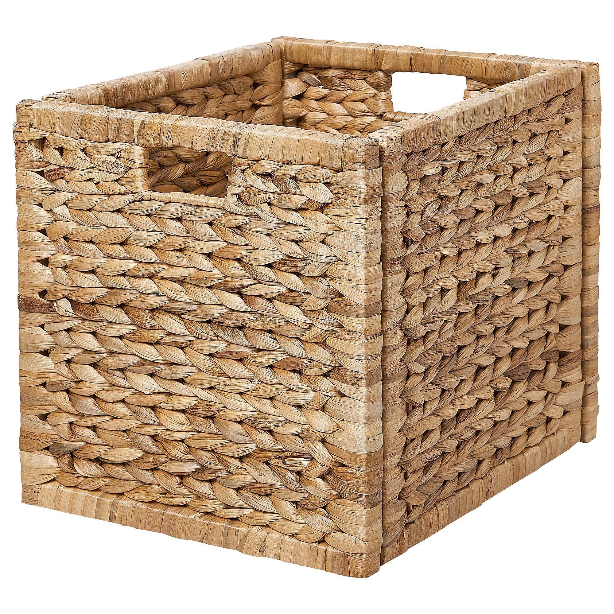 LABBSAL water hyacinth 32x34x32 cm basket - 80500796 | IKEA