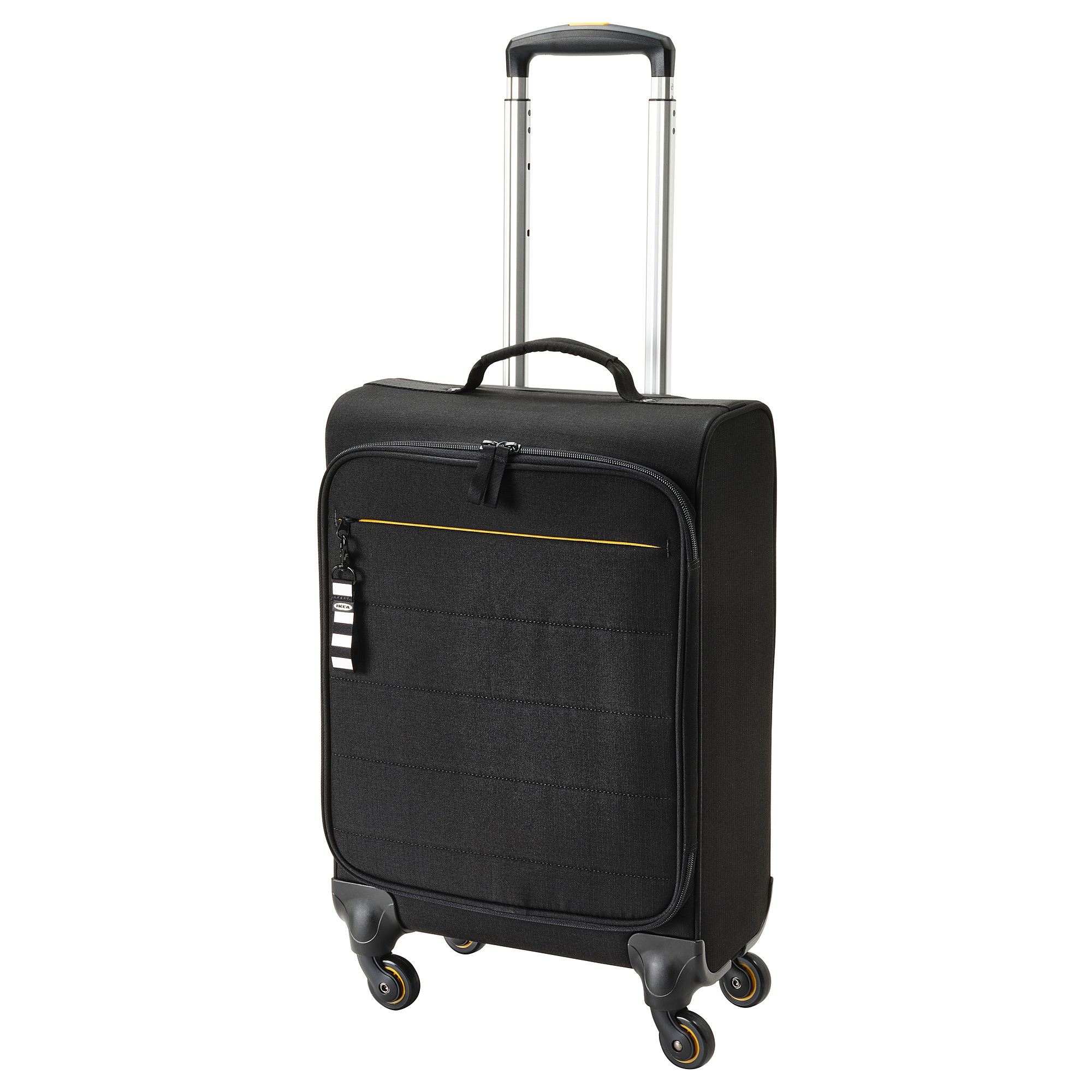 VARLDENS black 34x20x54 cm/30 l luggage - 40519910 | IKEA