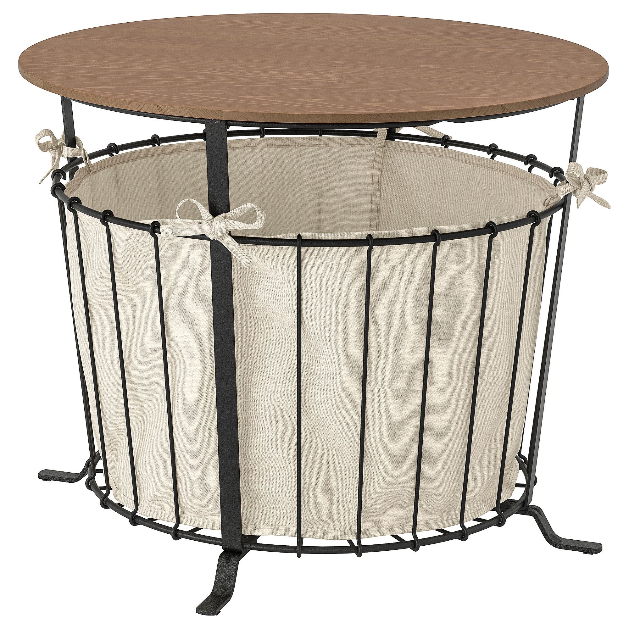 ANGESBYN black-brown 60 cm storage table - 30492275 | IKEA