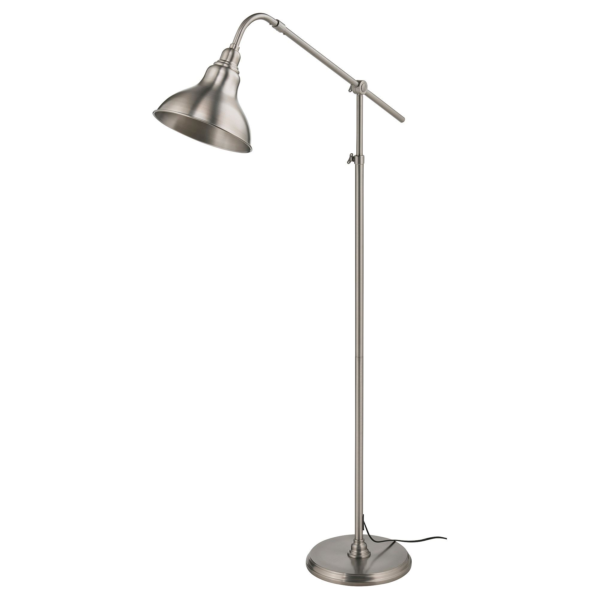 ANKARSPEL pewter effect floor/reading lamp - 30490083 | IKEA