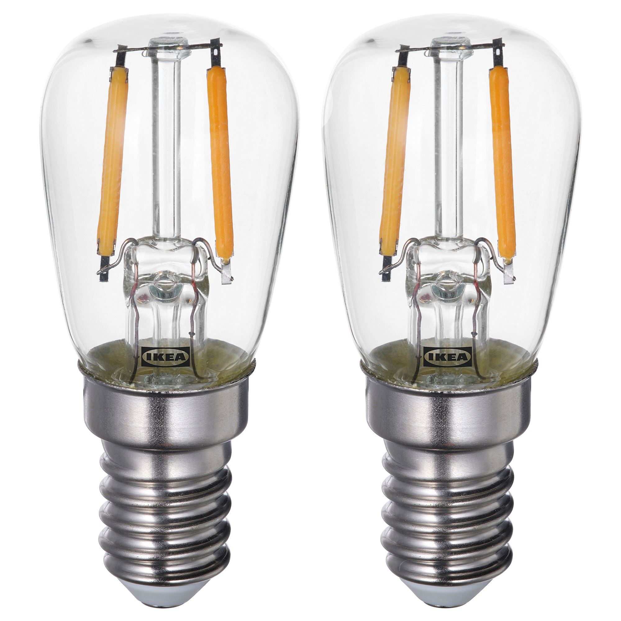 LUNNOM I k rengi S cak k 2200 Kelvin 100 lm LED ampul E14 60539323 IKEA