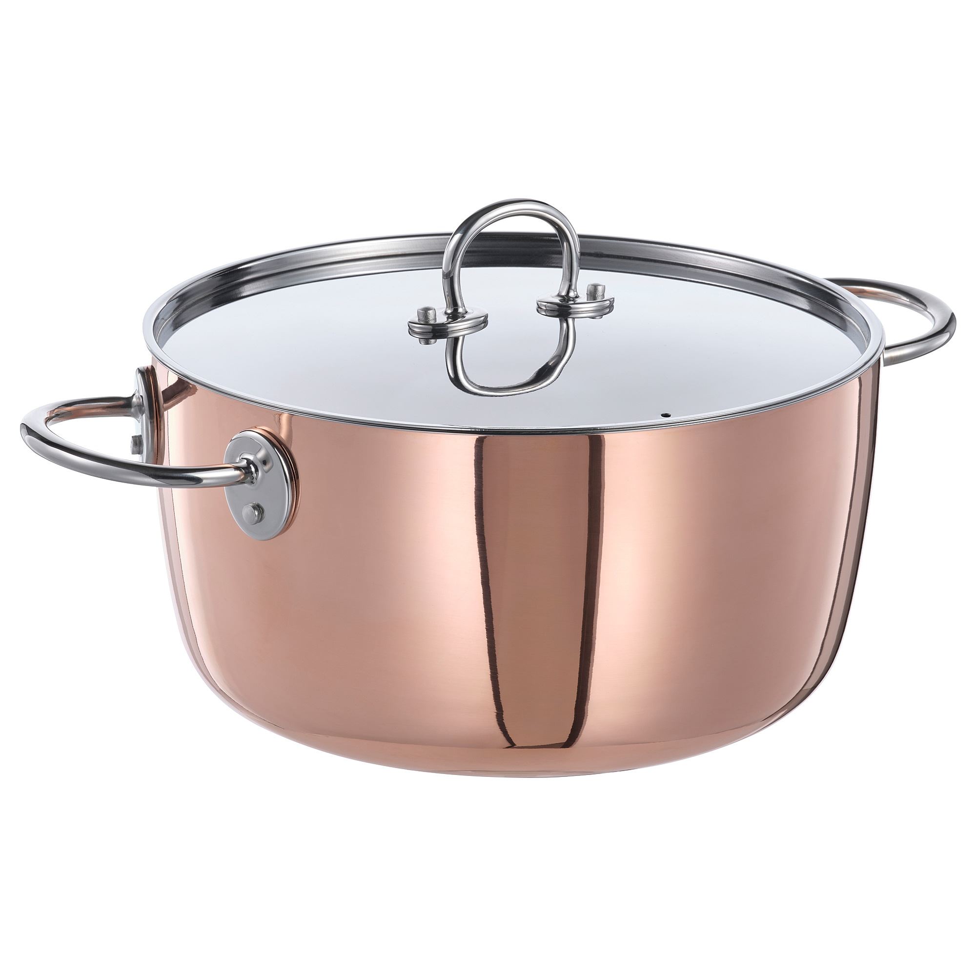 FINMAT copper-stainless steel 5 l copper pot - 20517573 | IKEA