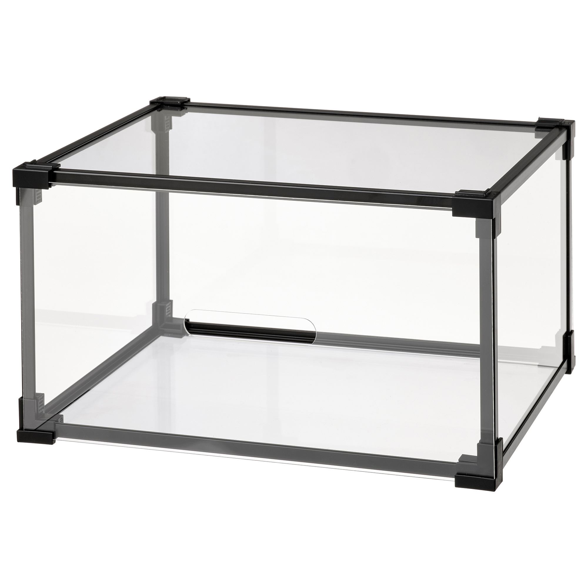 IKEA SKUFFEN スクッフェン シューズボックス4個セット新品未開封 ① SKUFFEN transparent 36x29x21 cm shoe box - 30532356 | IKEA