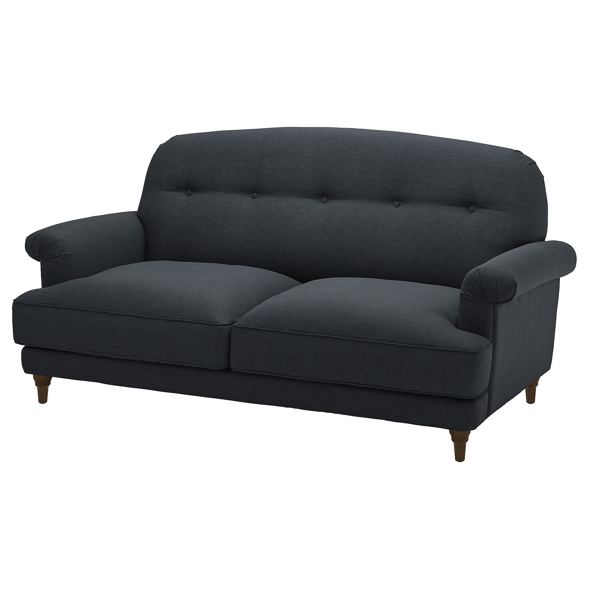 ESSEBODA knaback anthracite 2-seat sofa - 49443478 | IKEA