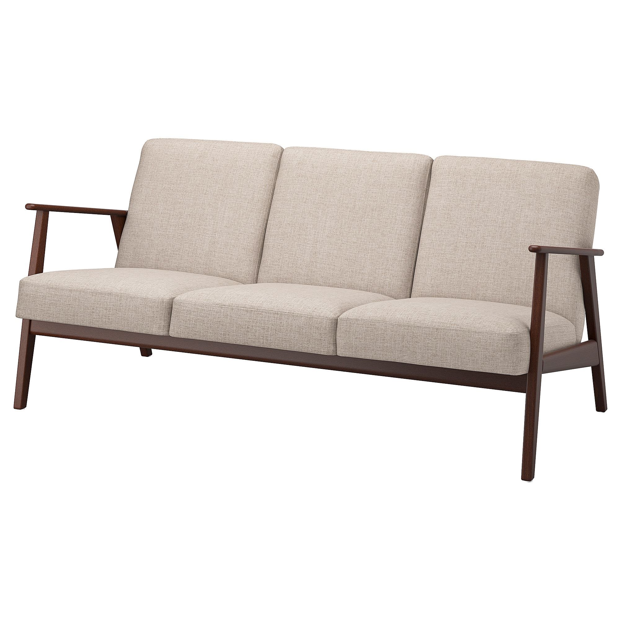 EKENASET kilanda light beige 3-seat sofa - 70533523 | IKEA