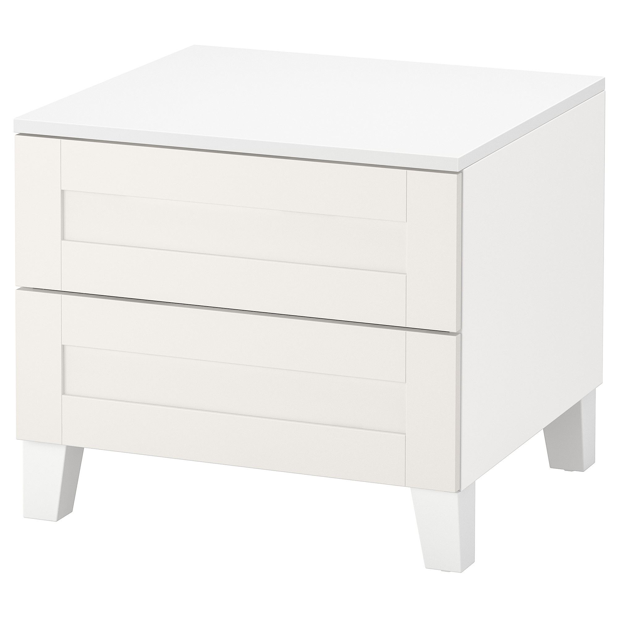 pleiades PLATSA/SANNIDAL white 60x57x53 cm bedside table - 79487852 | IKEA