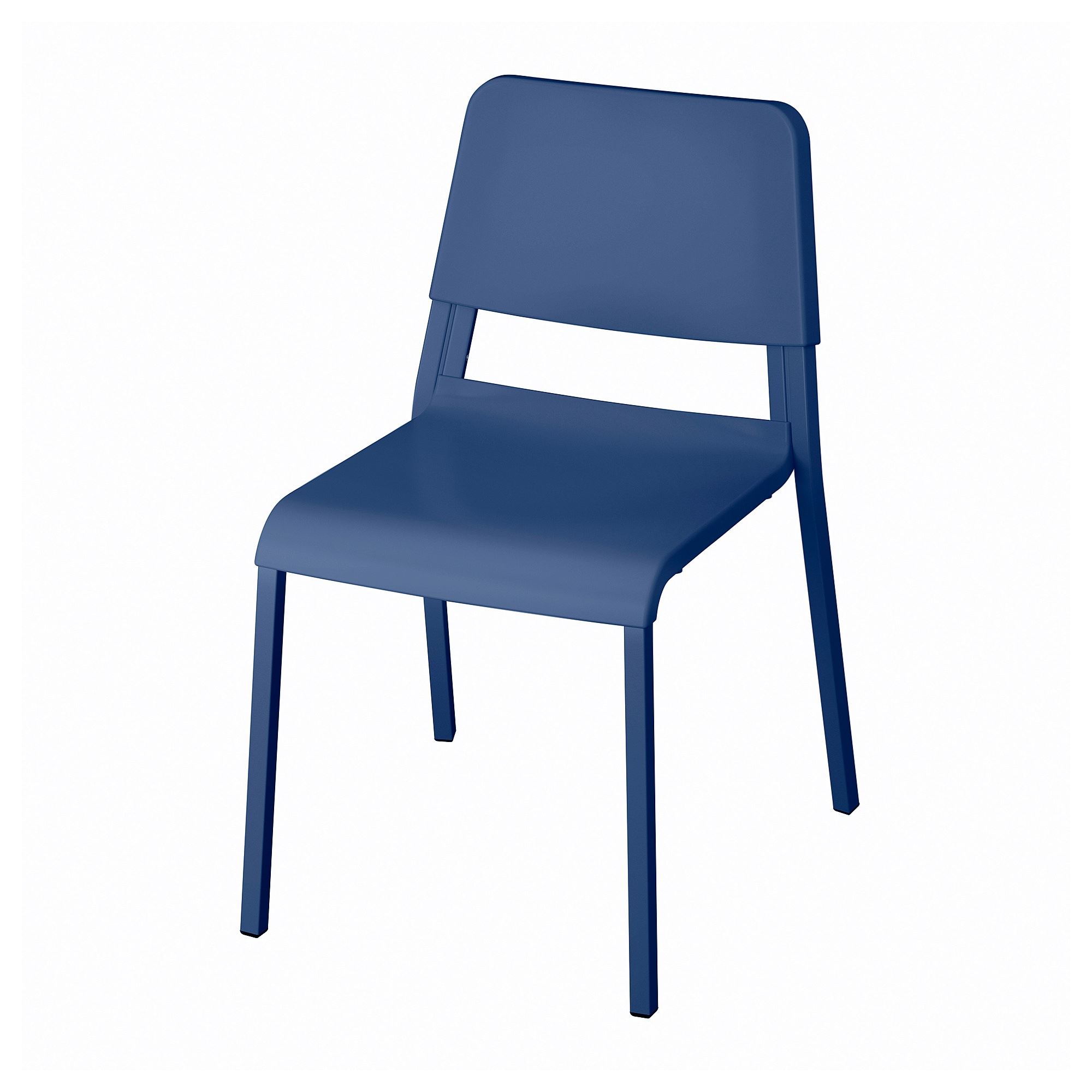 TEODORES mavi plastik sandalye - 90530627 | IKEA