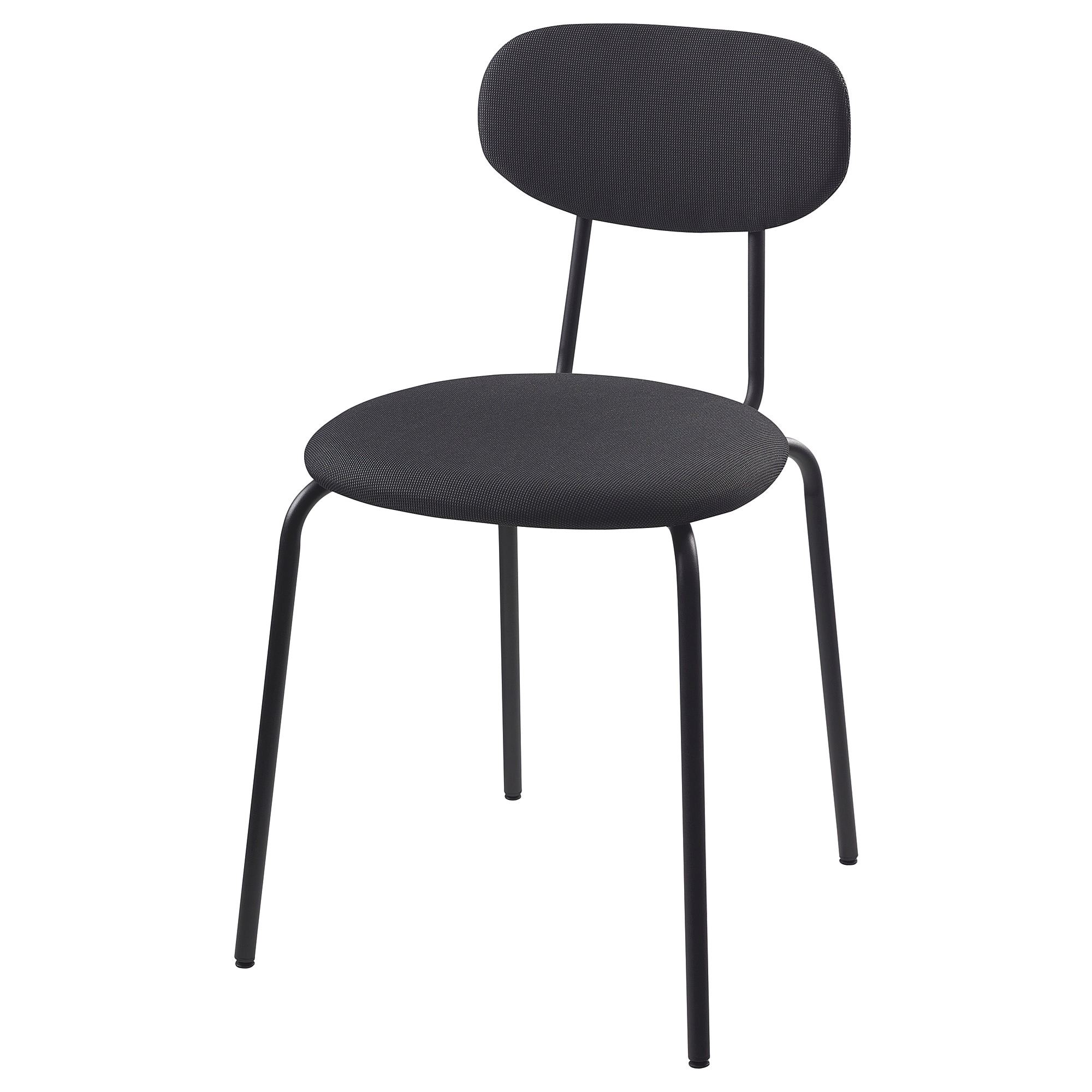 ÖSTANÖ Remmarn siyah-koyu gri döşemeli sandalye - 20545359 | IKEA