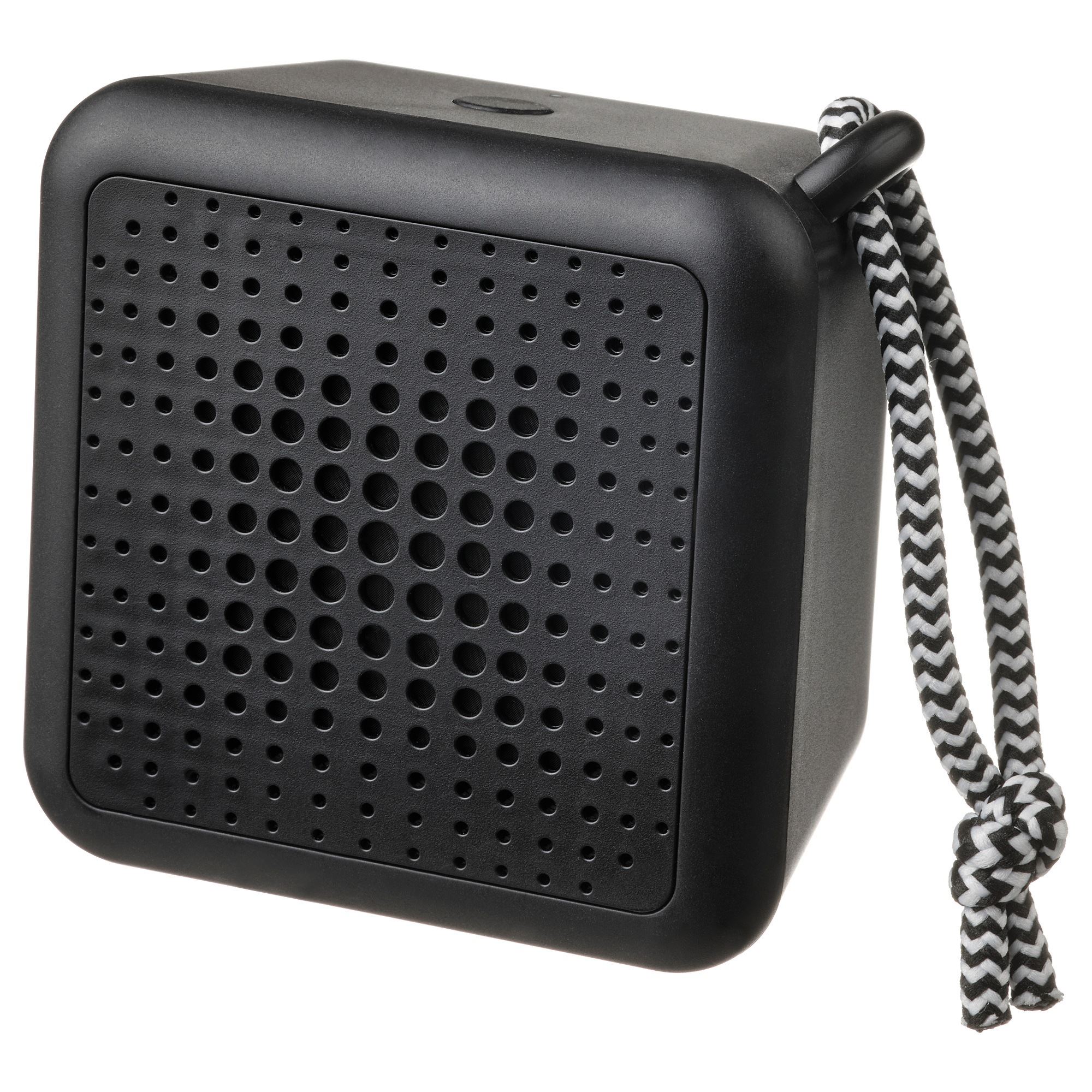 VAPPEBY siyah taşınabilir bluetooth hoparlör - 40522583 | IKEA