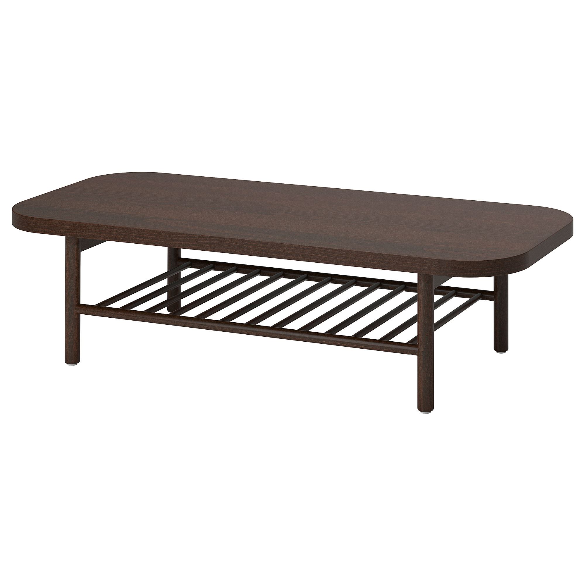 LISTERBY koyu kahve 140x60 cm orta sehpa - 90562246 | IKEA