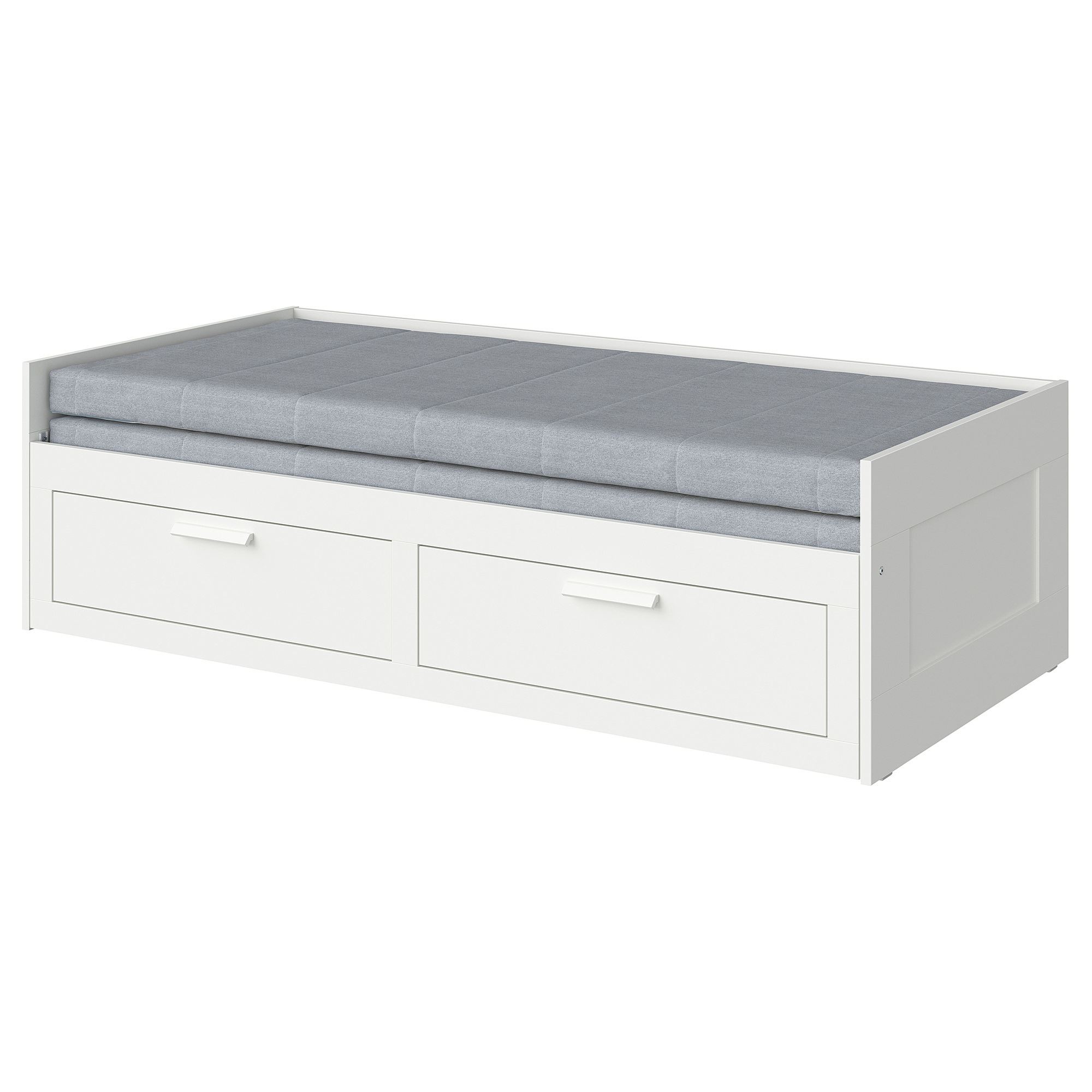 BRIMNES/AGOTNES white 80x200 cm day-bed - 19497340 | IKEA