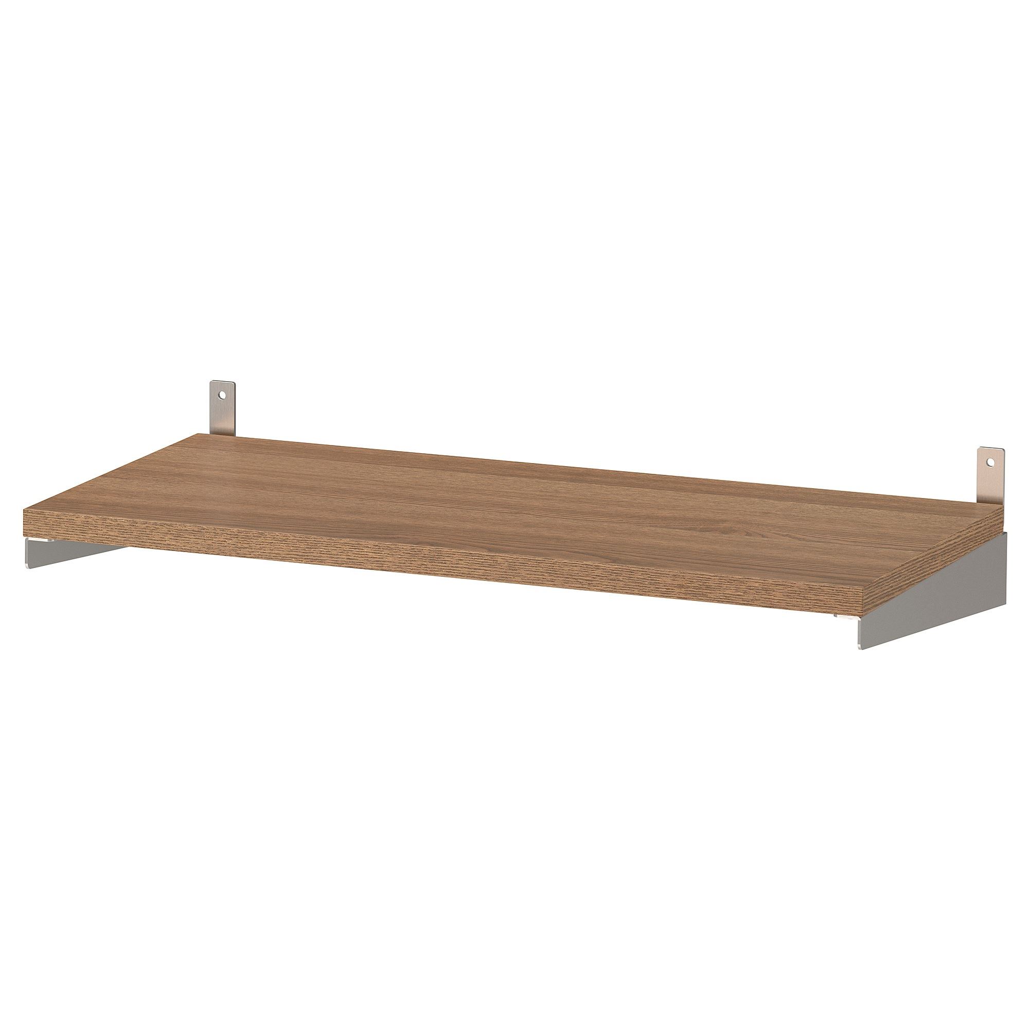 KUNGSFORS ash veneer 60x30 cm wall shelf - 90371223 | IKEA