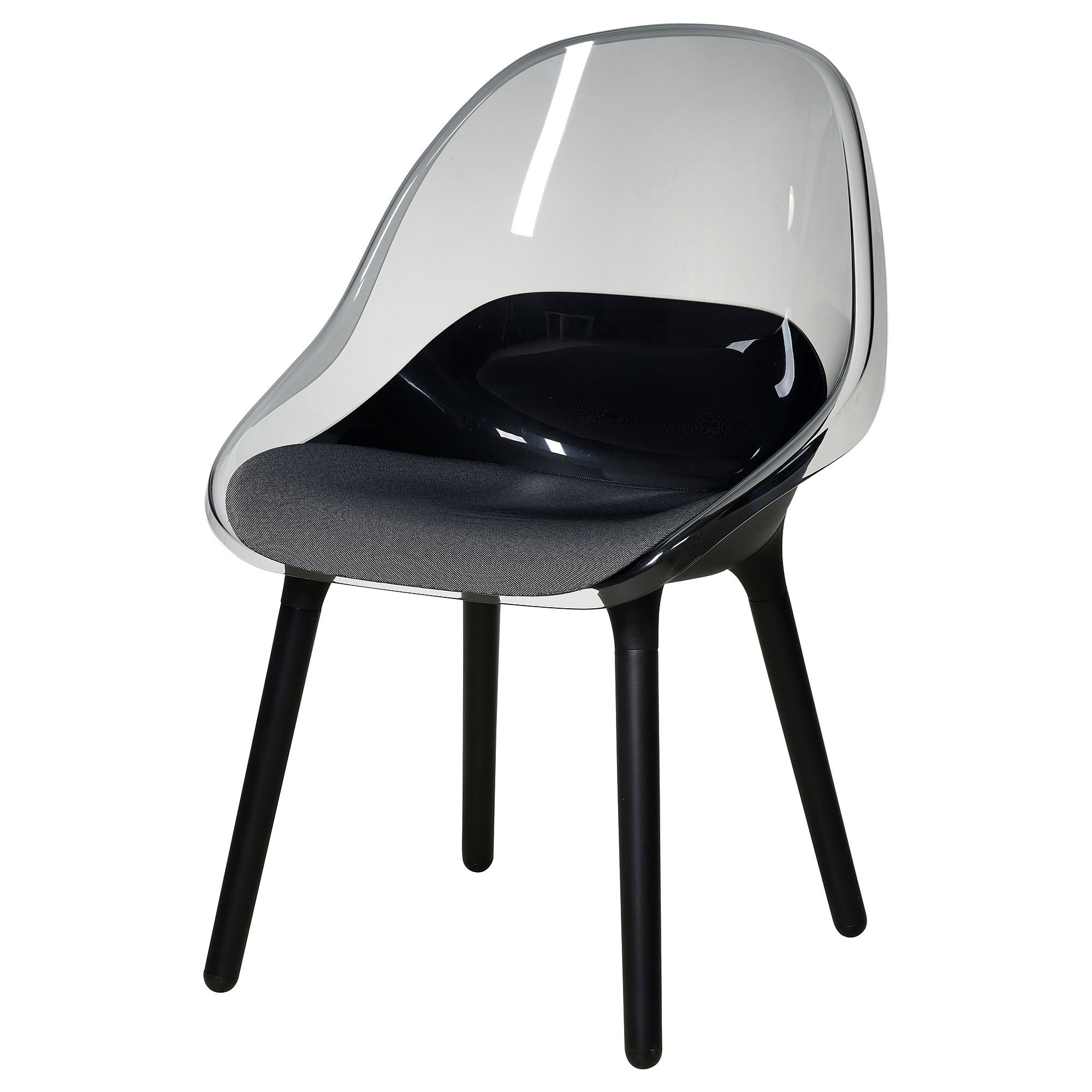 BALTSAR black plastic chair - 50532138 | IKEA