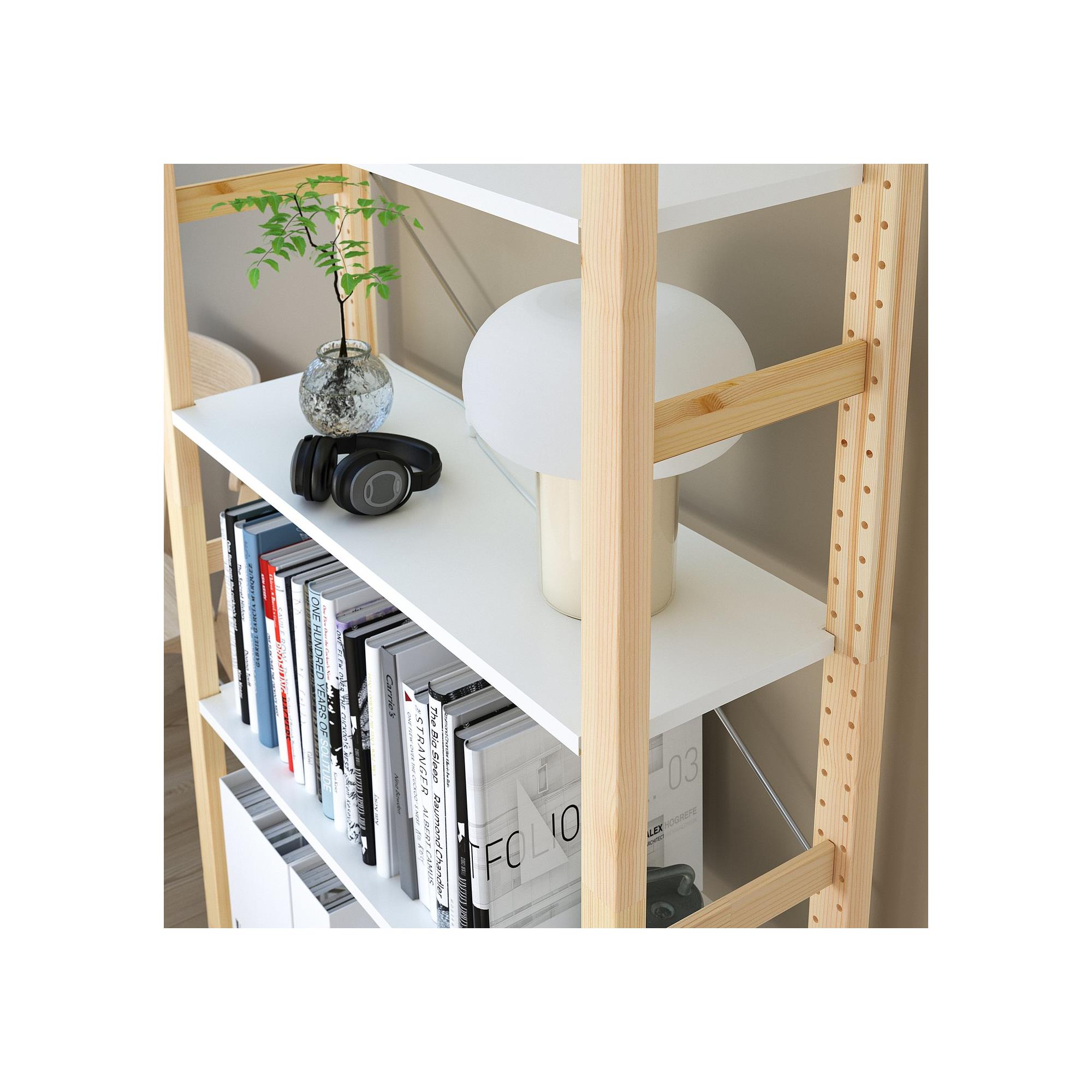 IVAR am metal Beyaz 89x30x179 Cm Raf nitesi 59553503 IKEA ivar-am-metal-beyaz-89x30x179-cm-raf-nitesi-59553503-ikea