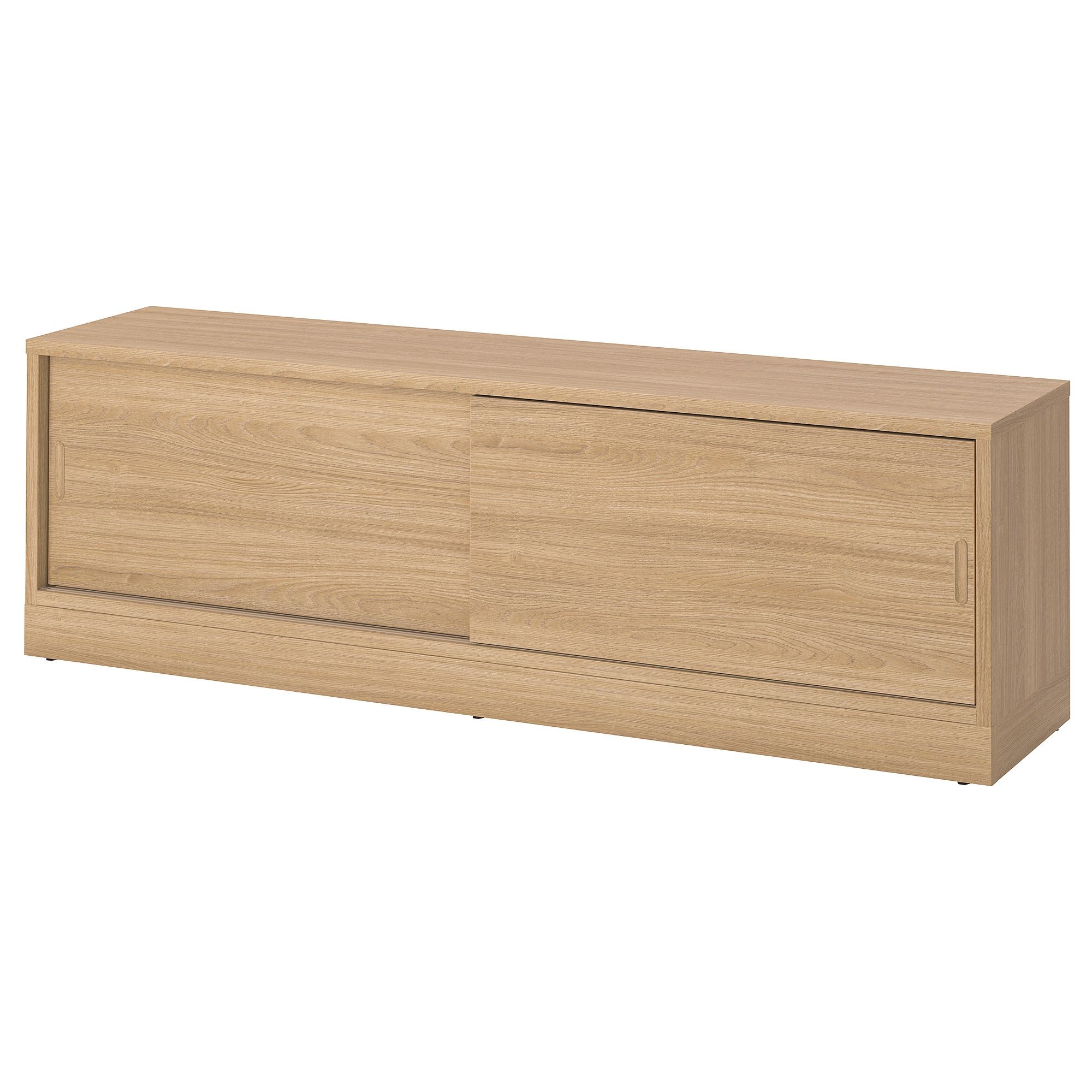 TONSTAD oak veneer 178x37x55 cm tv bench - 00489302 | IKEA
