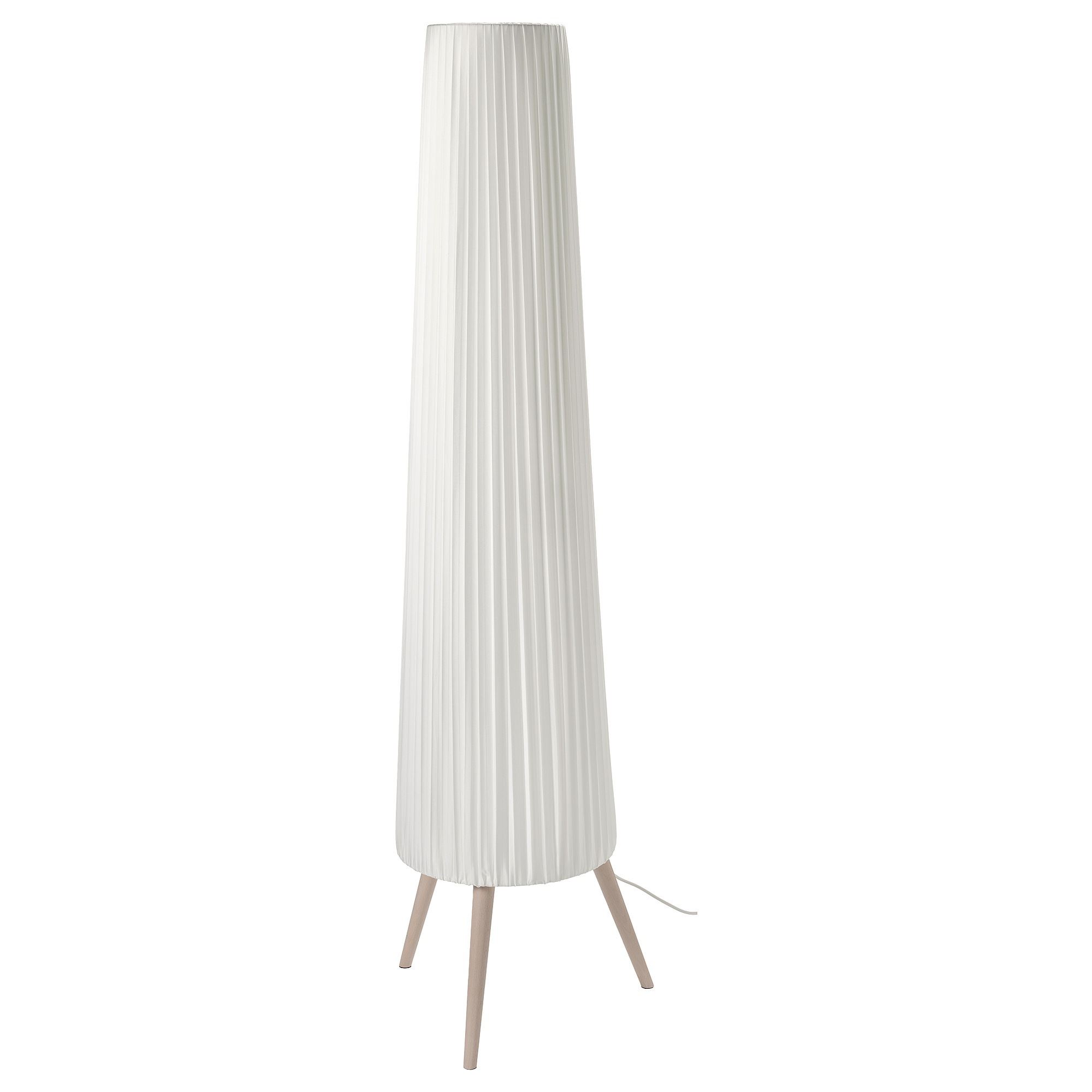 ÖKENSAND kayın-beyaz 154 cm yer lambası - 00541526 | IKEA