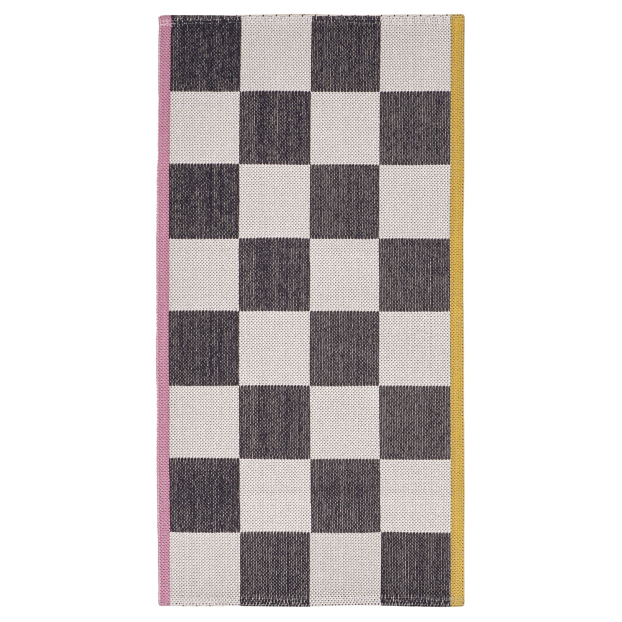 KLASSRUM white/black 60x120 cm runner rug - 90567060 | IKEA