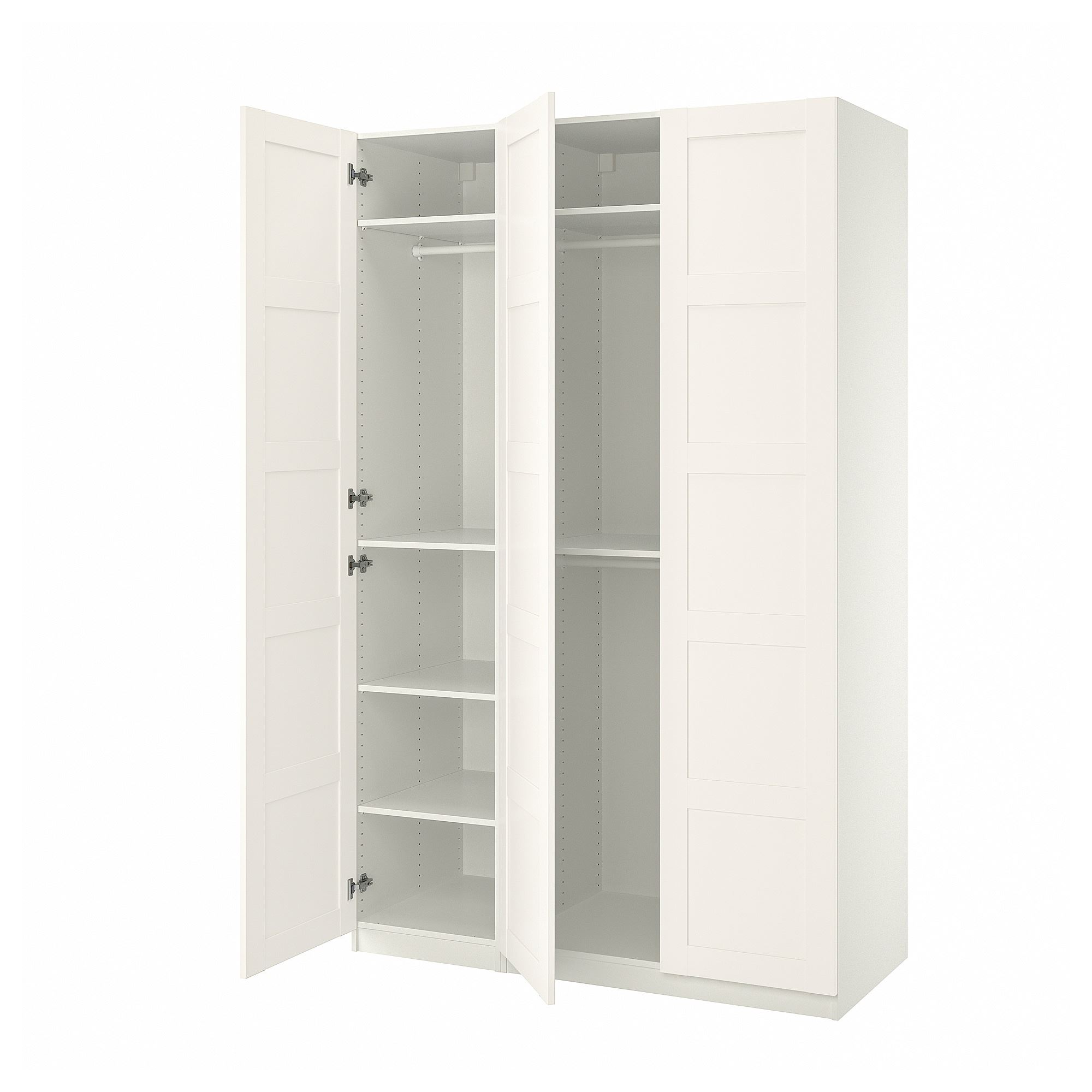 PAX/BERGSBO beyaz 150x60x236 cm PAX gardırop - 79503121 | IKEA