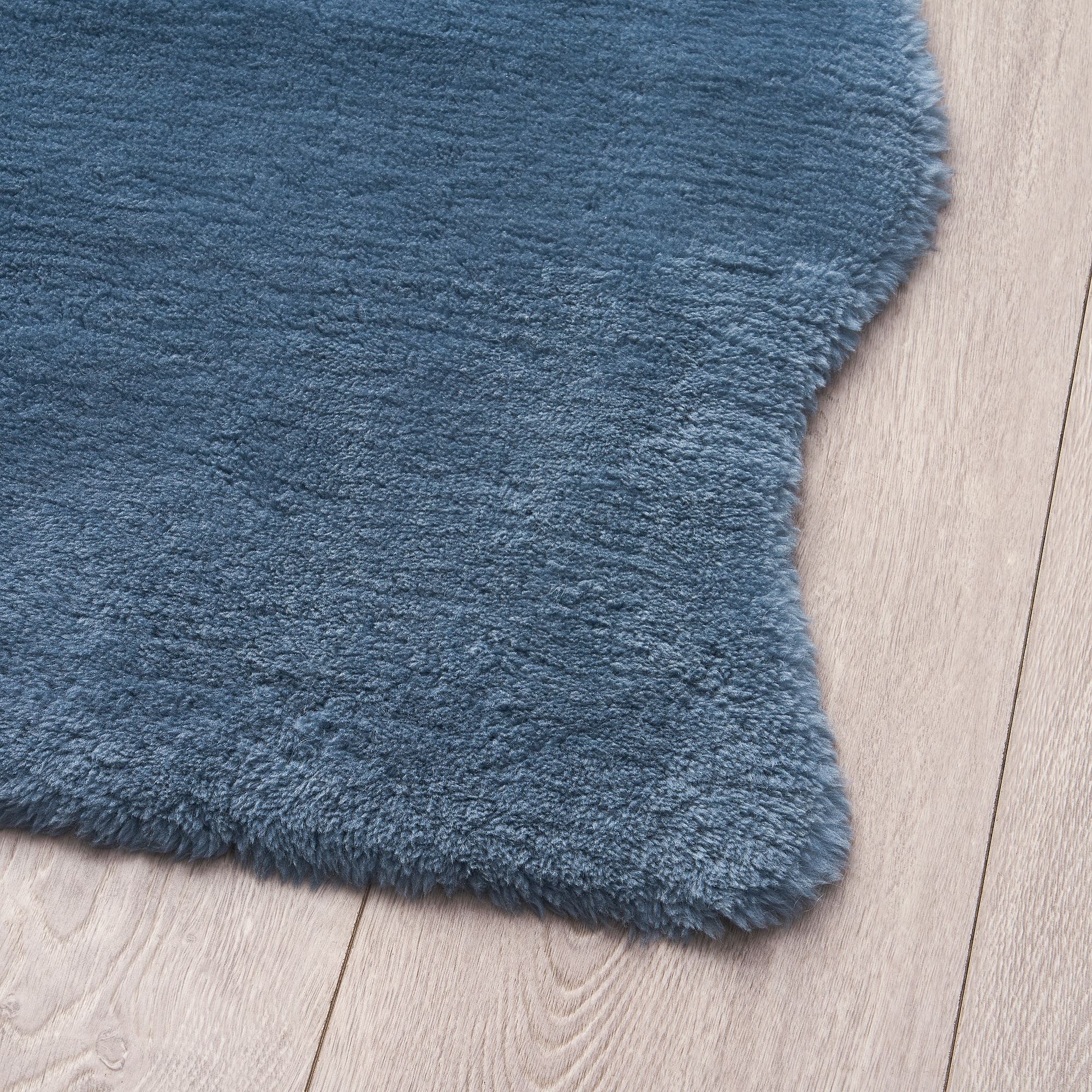 Toftlund Rug TOFTLUND mavi 55x85 cm yapay koyun postu - 10564522 | IKEA