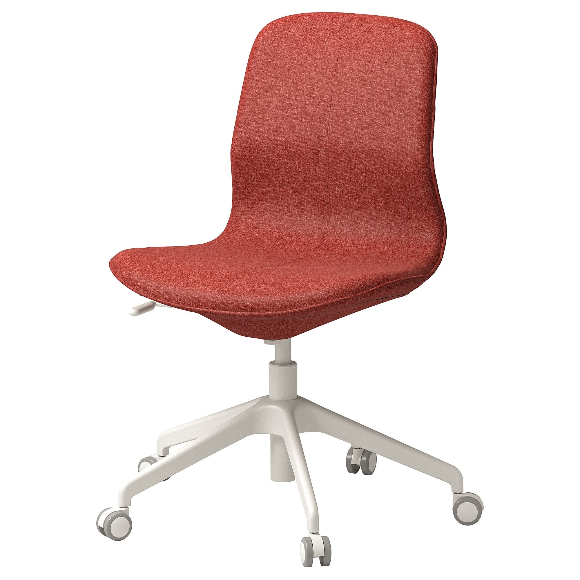 LANGFJALL gunnared red-white office chair - 79506073 | IKEA