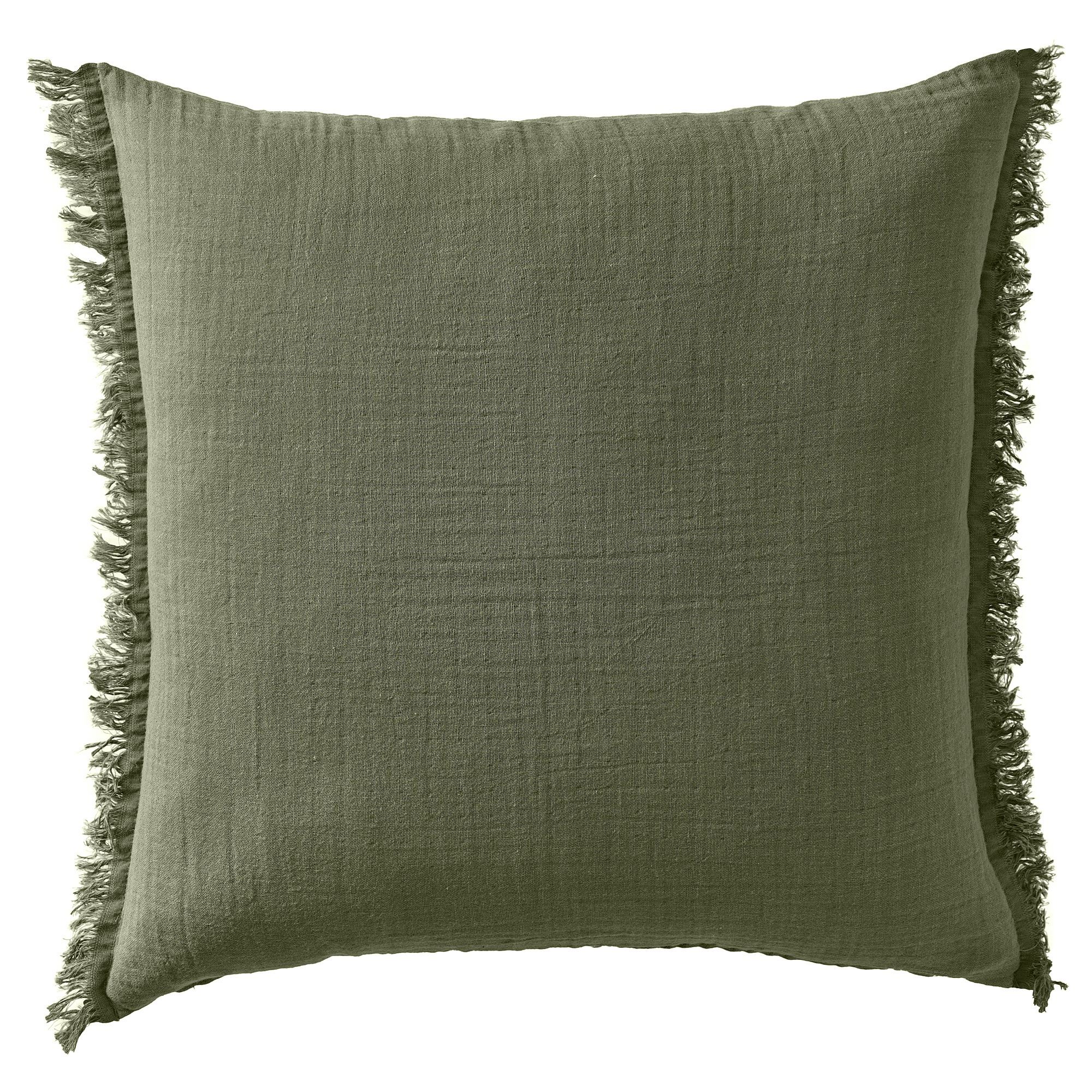クッションカバー bfgf/ wwa pillow cover VALLKRASSING grey-green 50x50 cm cushion cover - 50570955 | IKEA