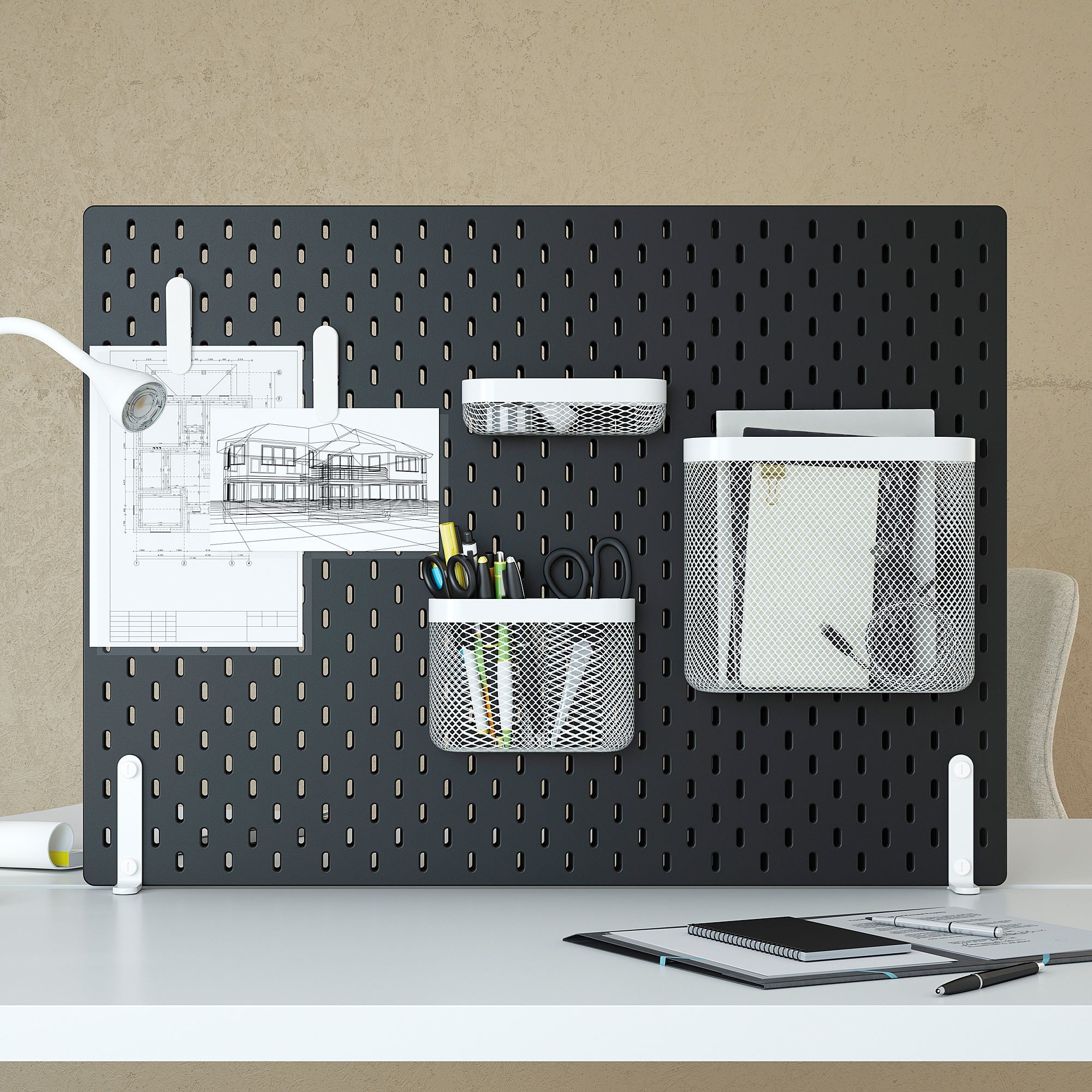 skadis-black-76x56-cm-pegboard-29515980-ikea